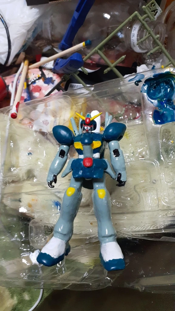 手作り ロボットフィギュア 複数セットの写真2枚目