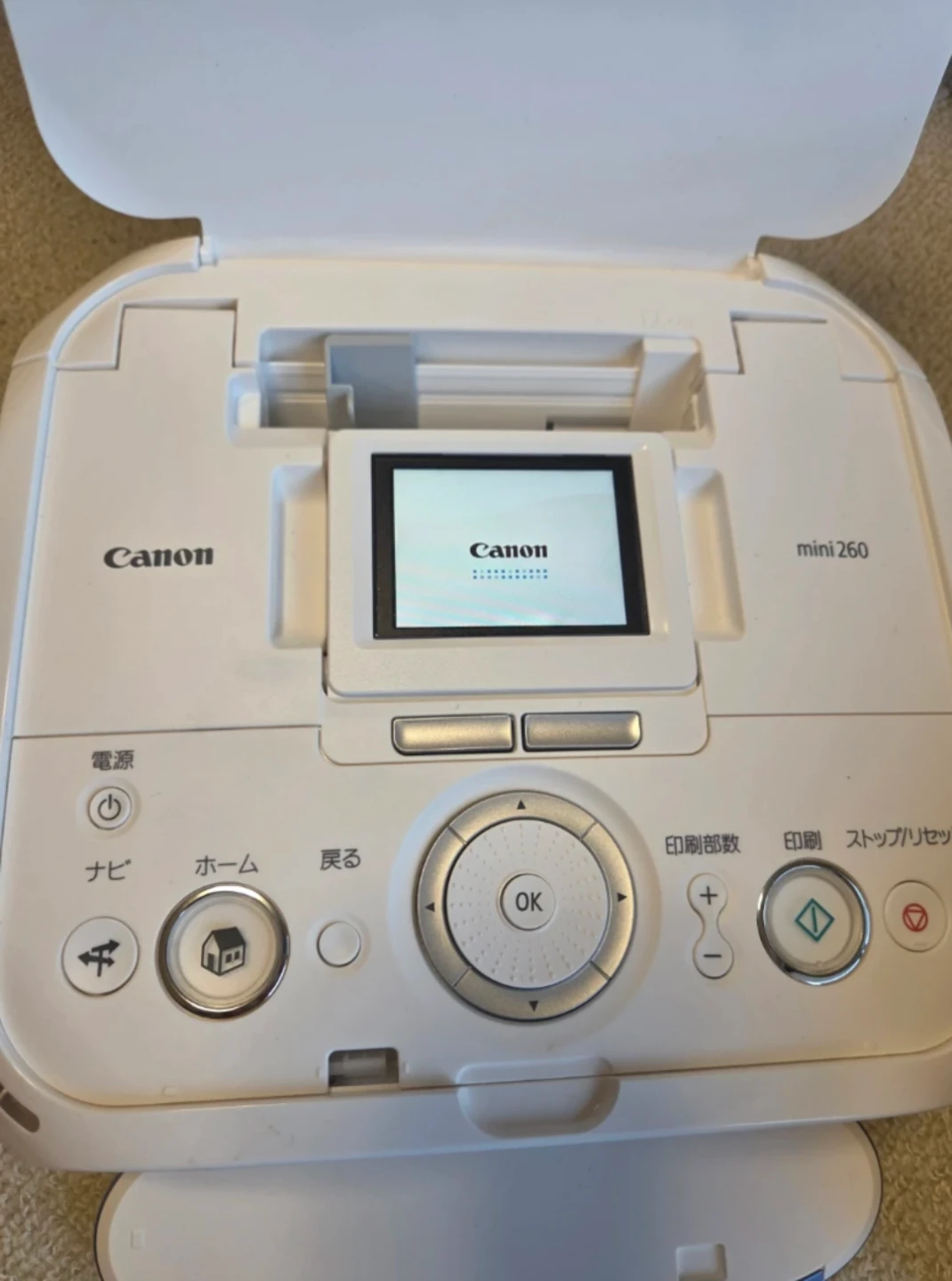 【中古美品／訳あり】Canon PIXUS mini260 付属品完備 通電OKの写真2枚目