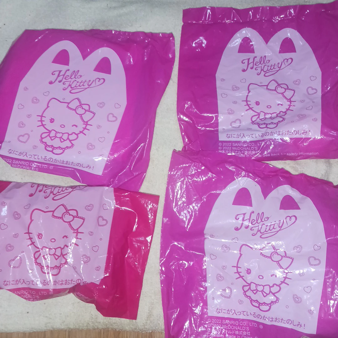 マクドナルド ハローキティ おもちゃ 4点