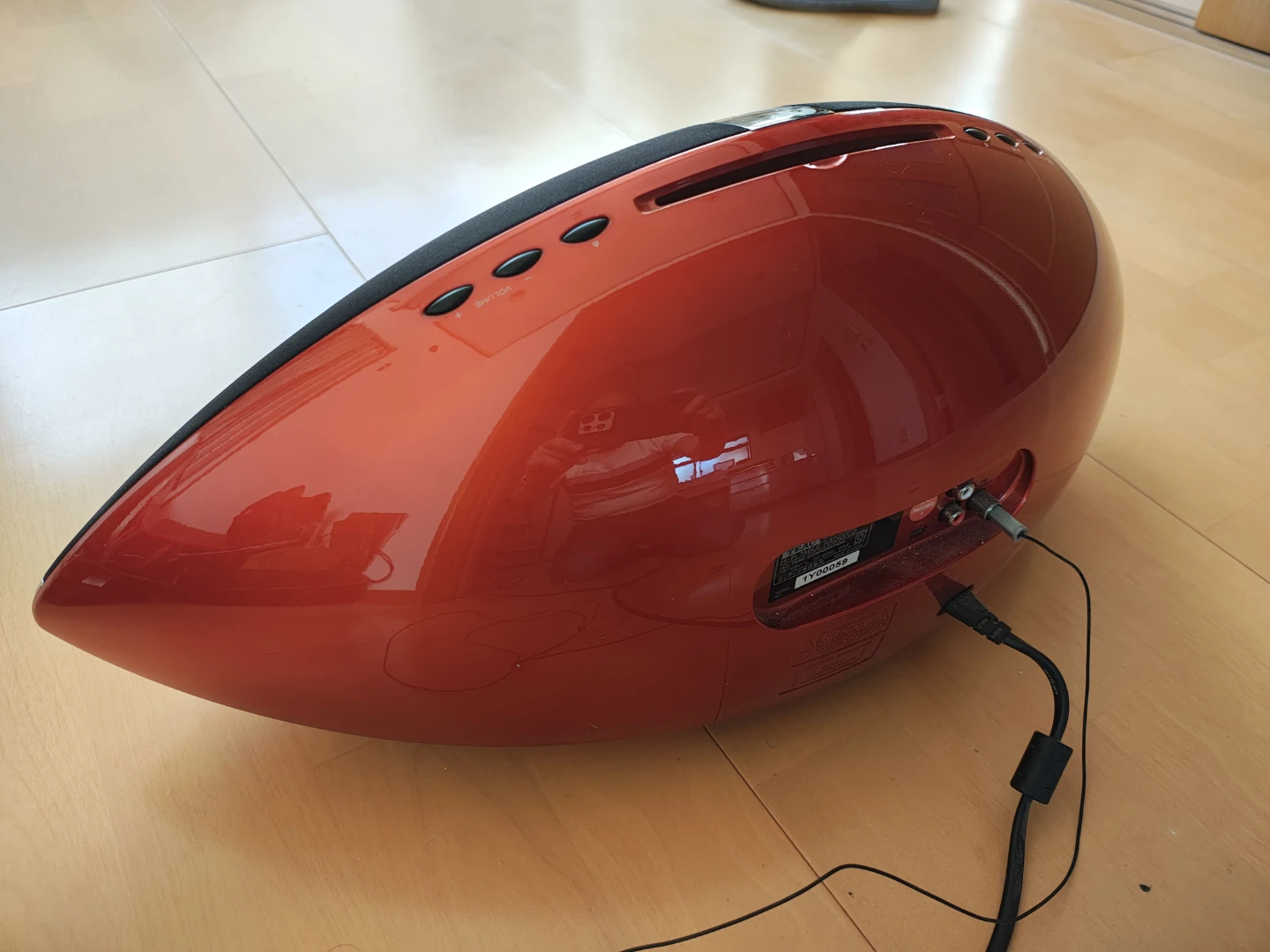 ティアック CDプレイヤー SR-100I SE 赤の写真3枚目