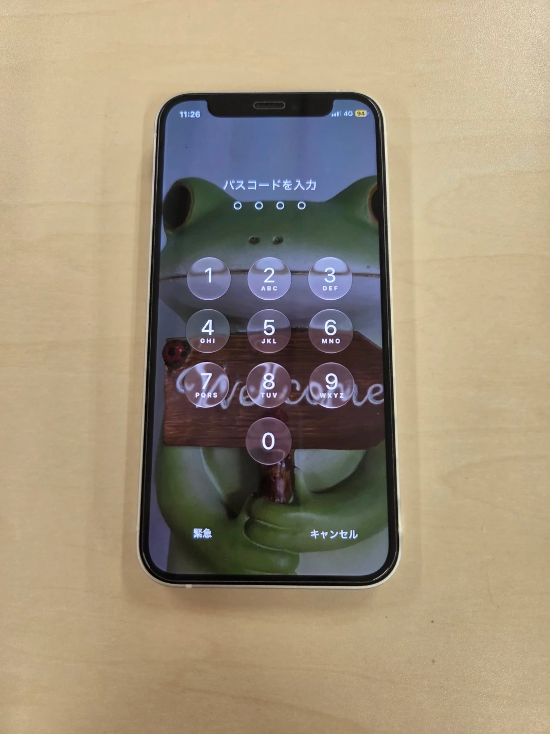10/2 19時に二俣川駅 美品 SIMフリー iPhone12mini ホワイト 64GBの写真2枚目