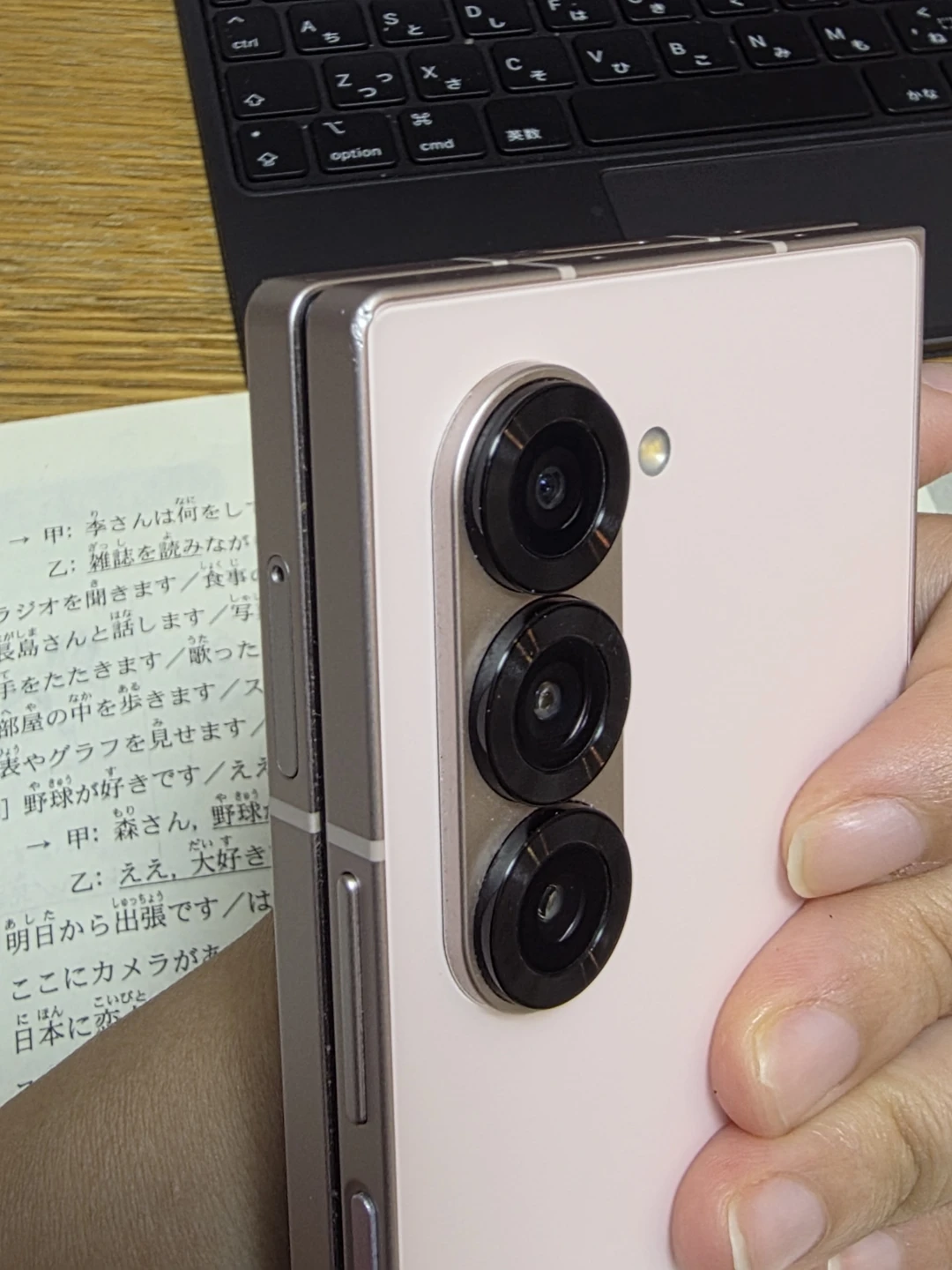 Galaxy Z Fold6 256GB ピンク 海外版｜ジャンク品の写真8枚目