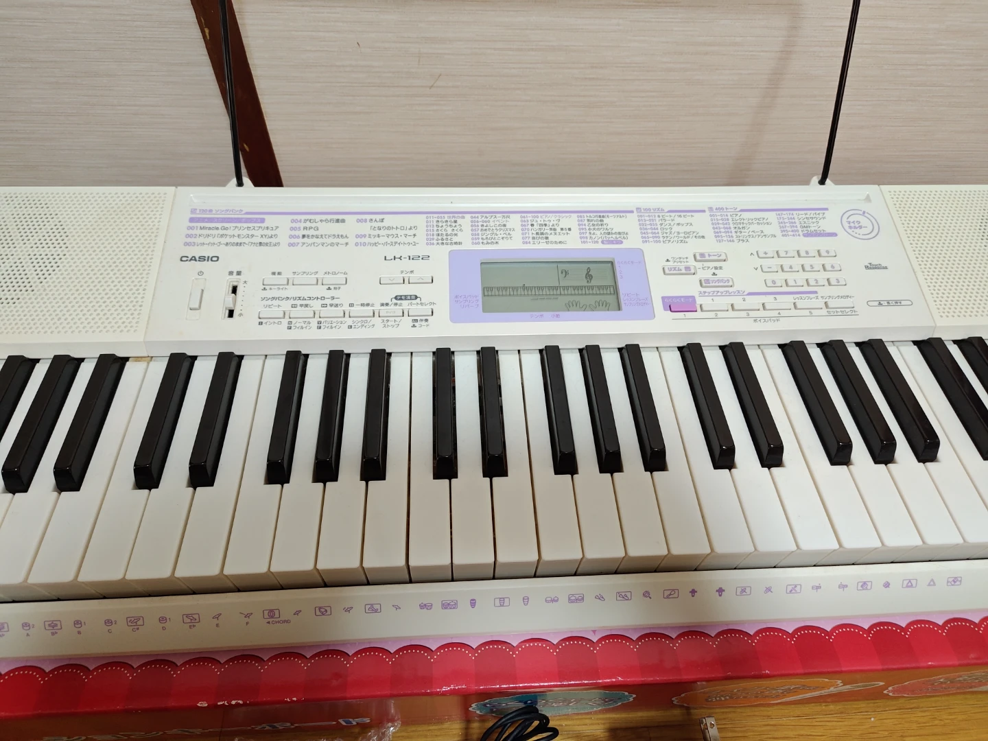 Casio LK-122の写真3枚目