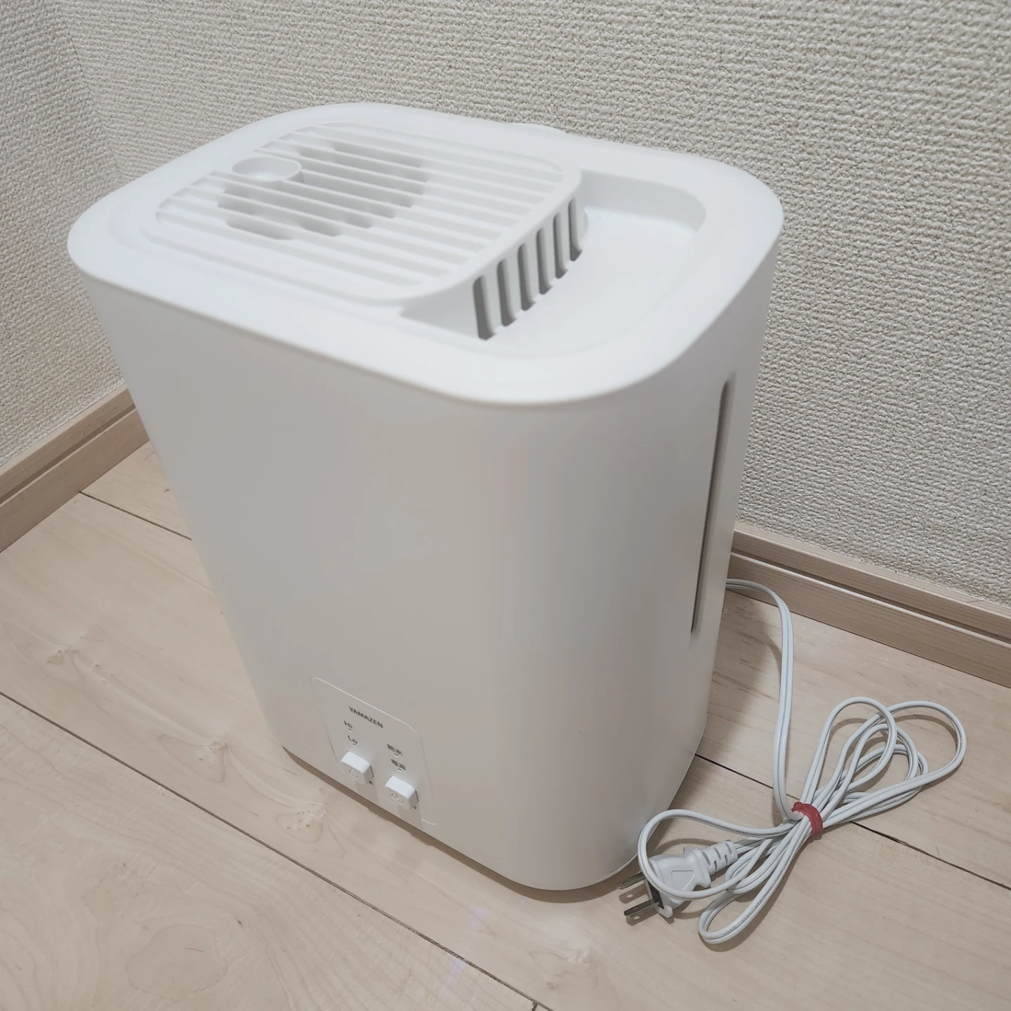 ヤマゼン 加湿器 ホワイト