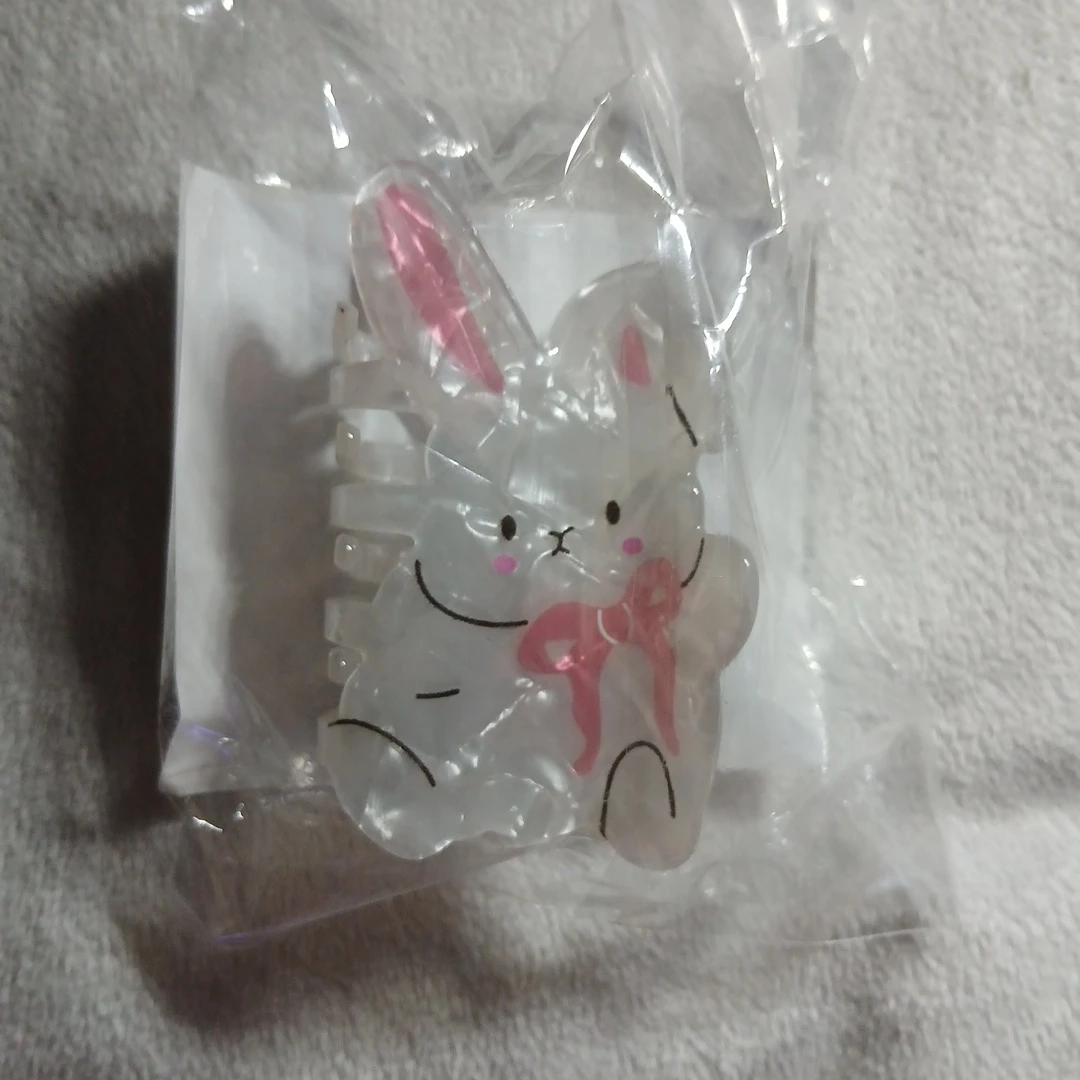 🐰ウサギ🐰バレッタ ヘアクリップ