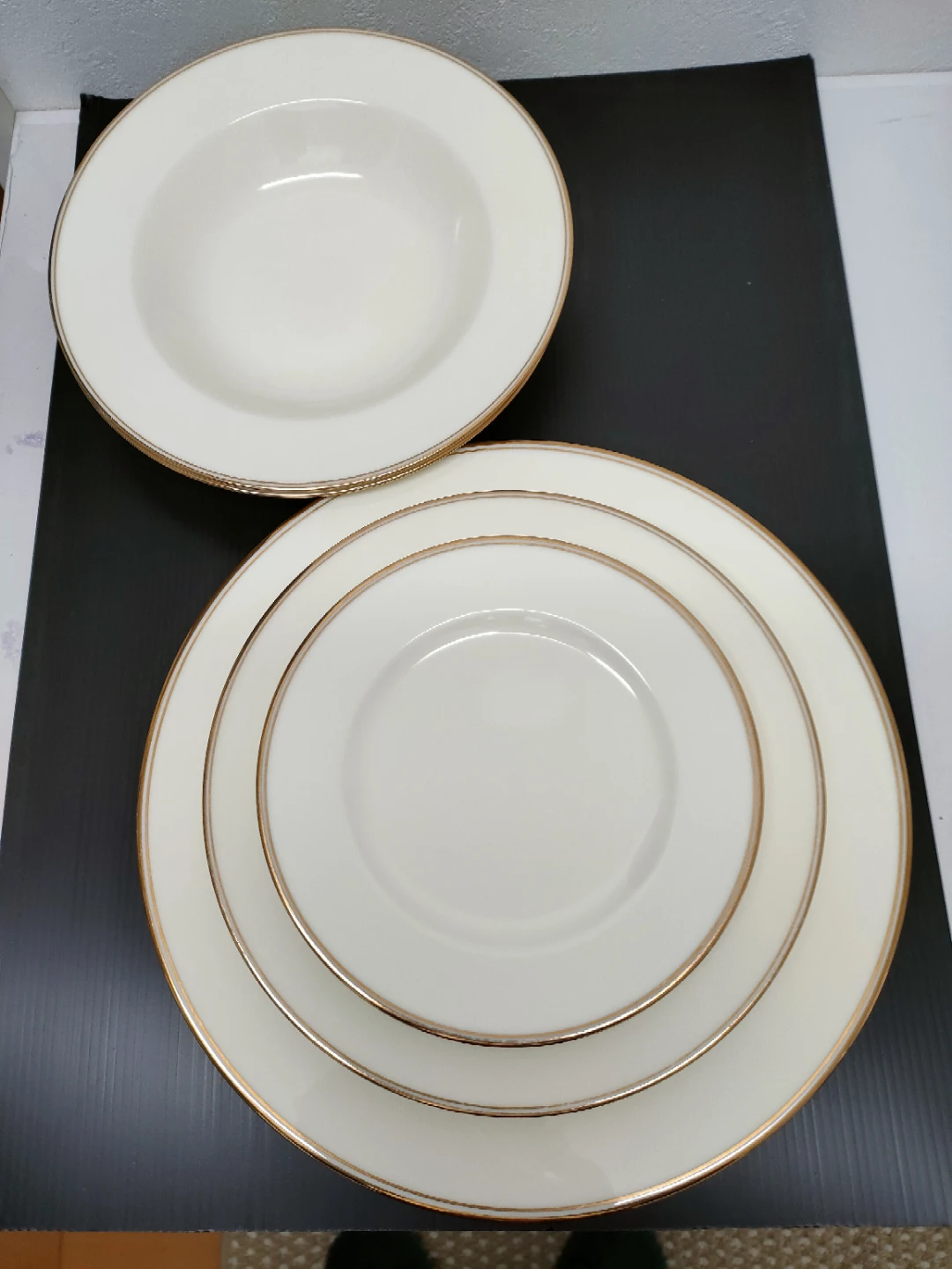 NoritaKe Bone China ゴールドライン 2客セット