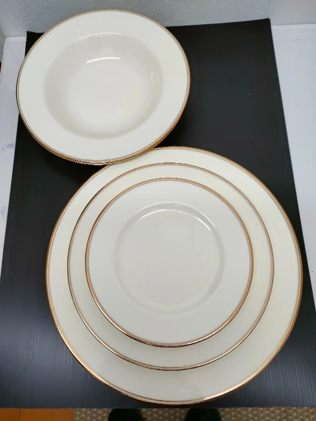 NoritaKe Bone China ゴールドライン 2客セット