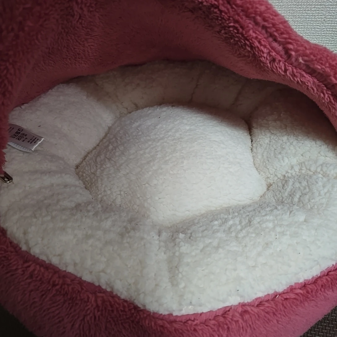 ペットベッド 猫 モンスター ピンクの写真2枚目