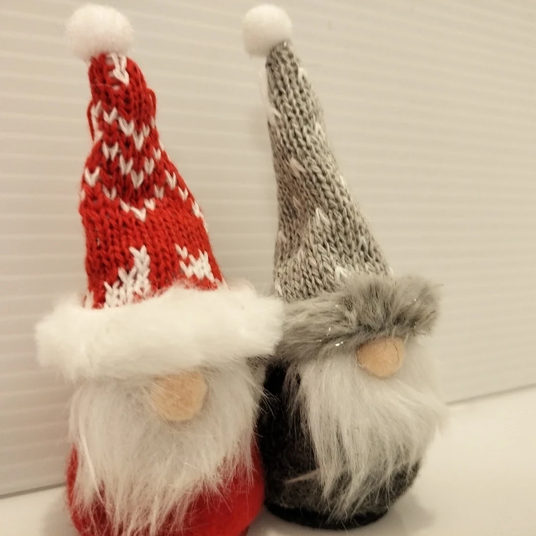 クリスマス ノーム 人形 2体セットの写真2枚目