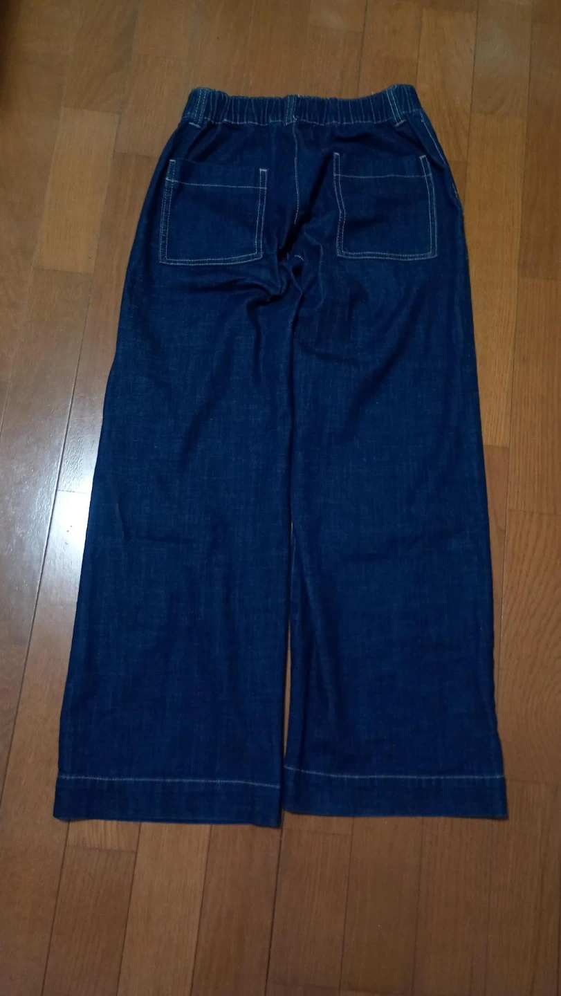 デニム ワイドパンツ Sサイズの写真2枚目