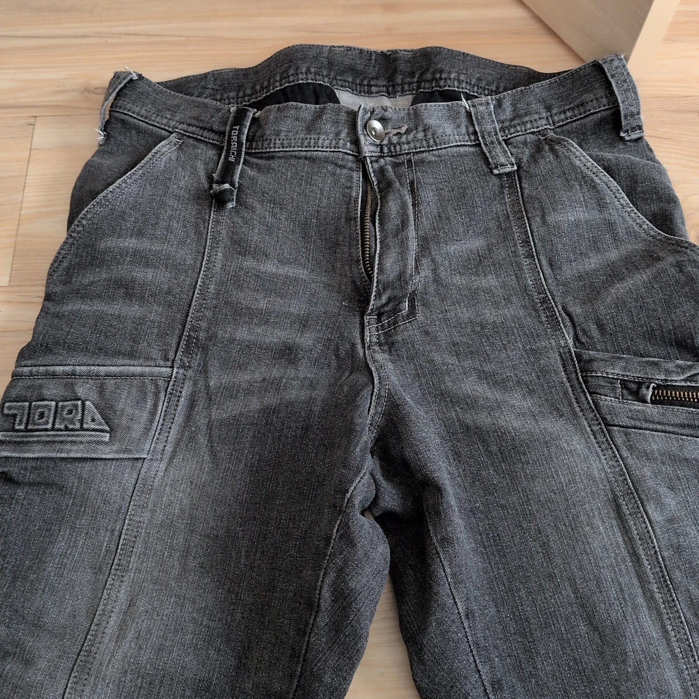 寅壱 カーゴパンツ 8870 グレー Lサイズ