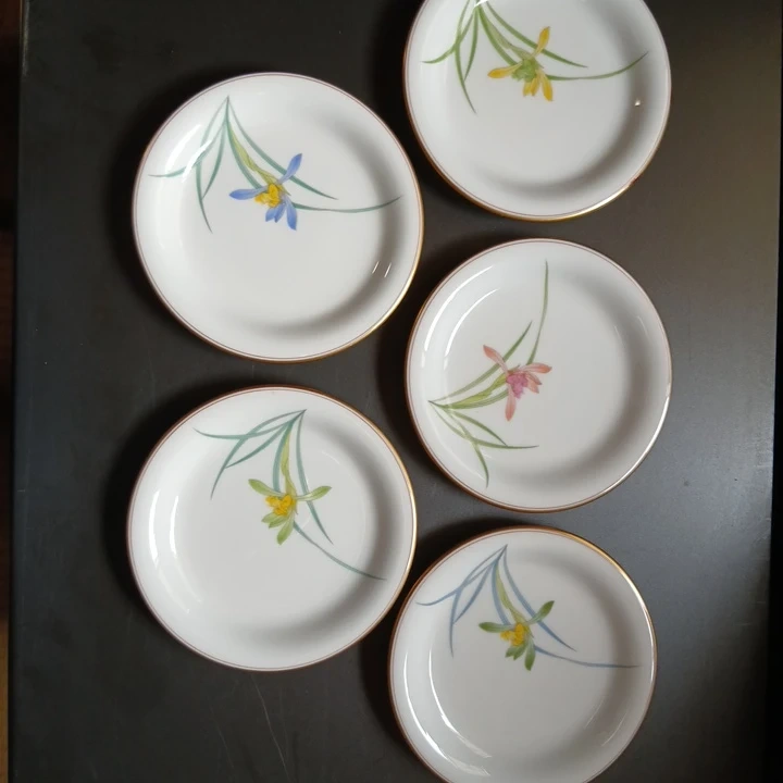 香蘭社 花柄 小皿 5枚セット