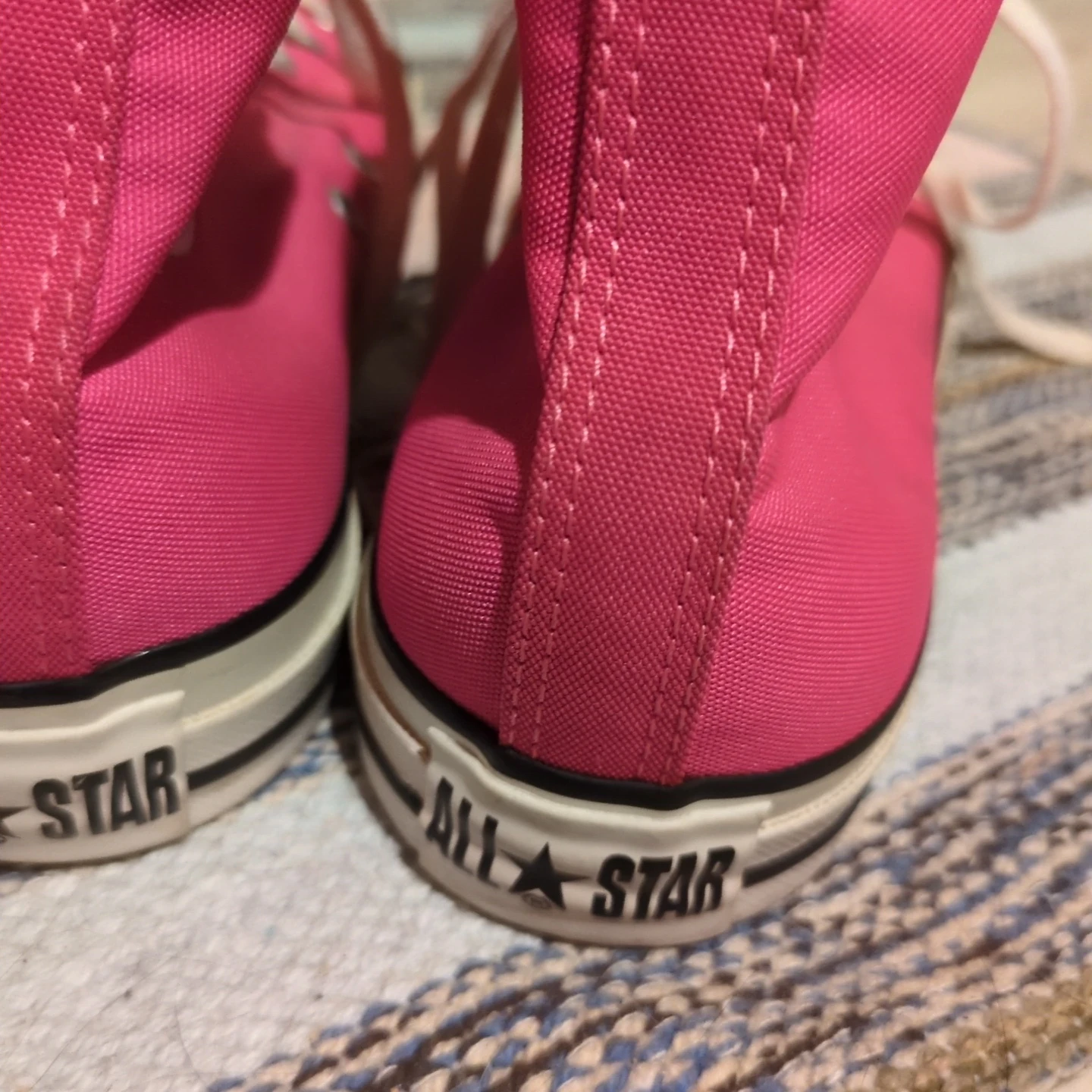 コンバース オールスター ハイカット ピンク 26.5cmの写真2枚目
