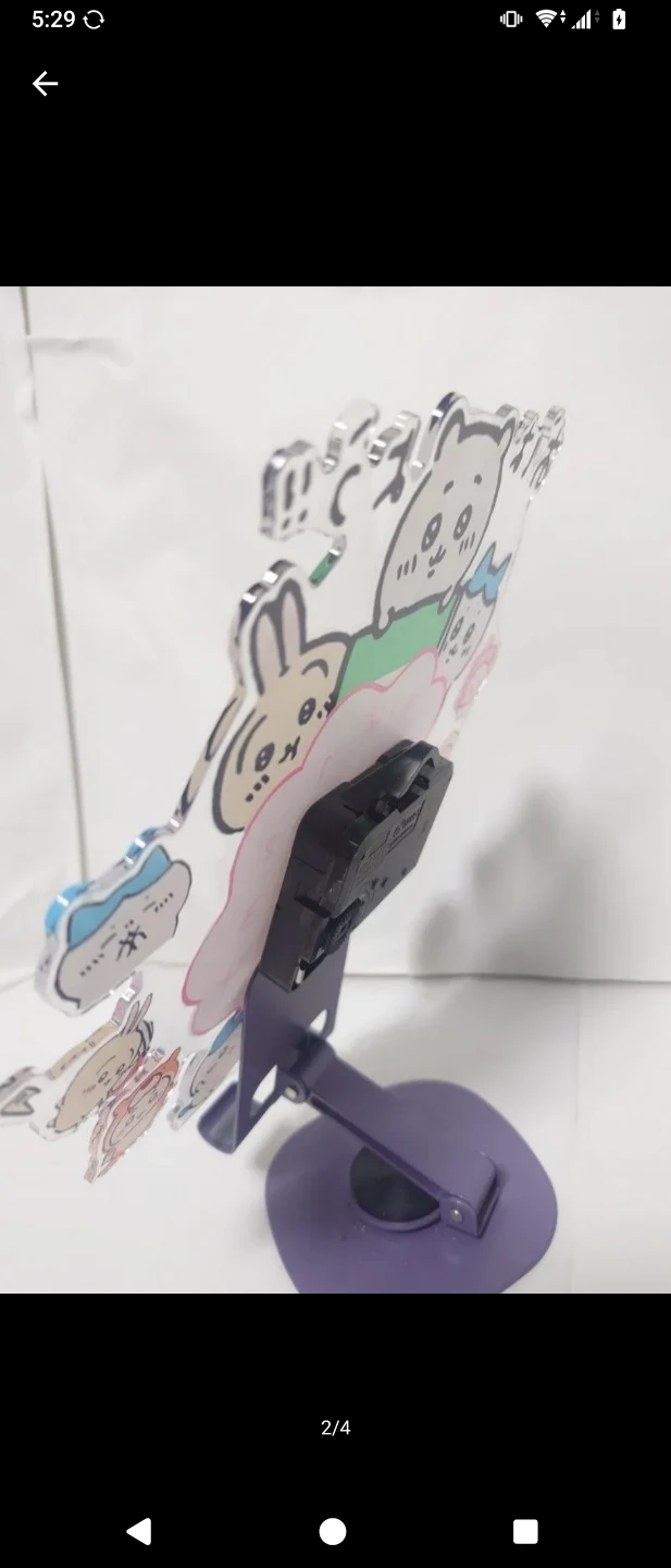 ちいかわ アクリル置時計の写真2枚目