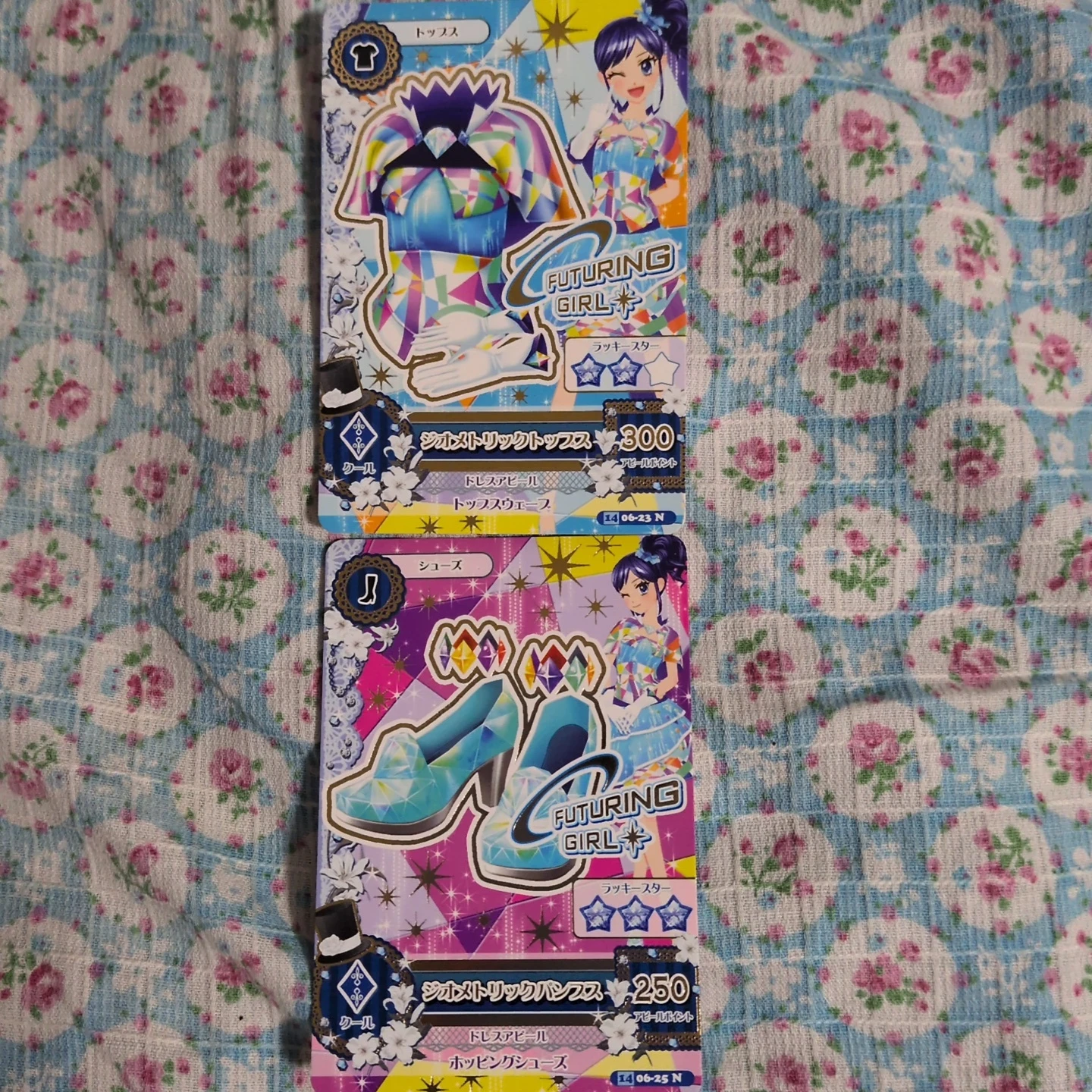 アイカツカード ジオメトリックトップス＆パンプスの写真2枚目