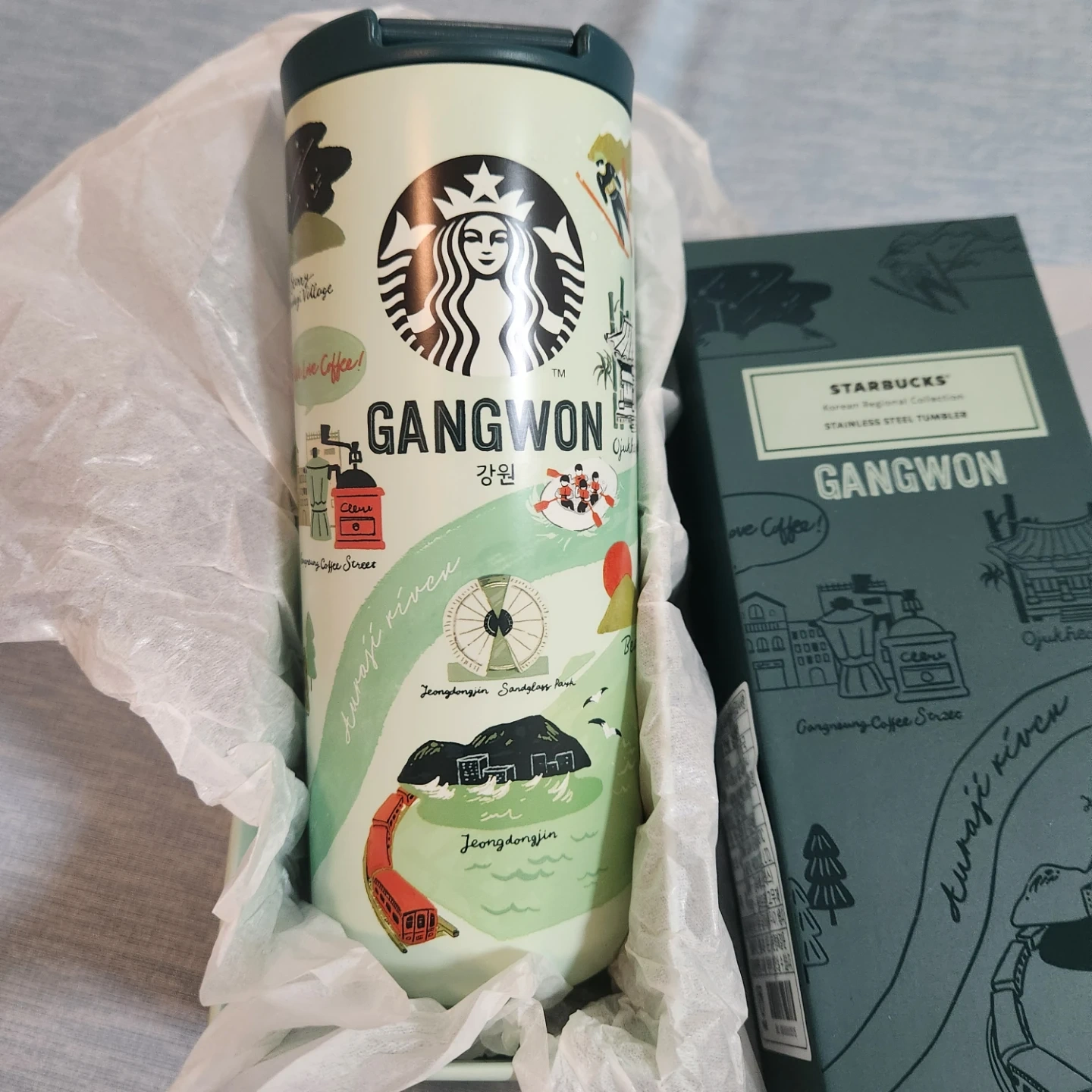スターバックス 韓国 江原道限定 タンブラー 355ml