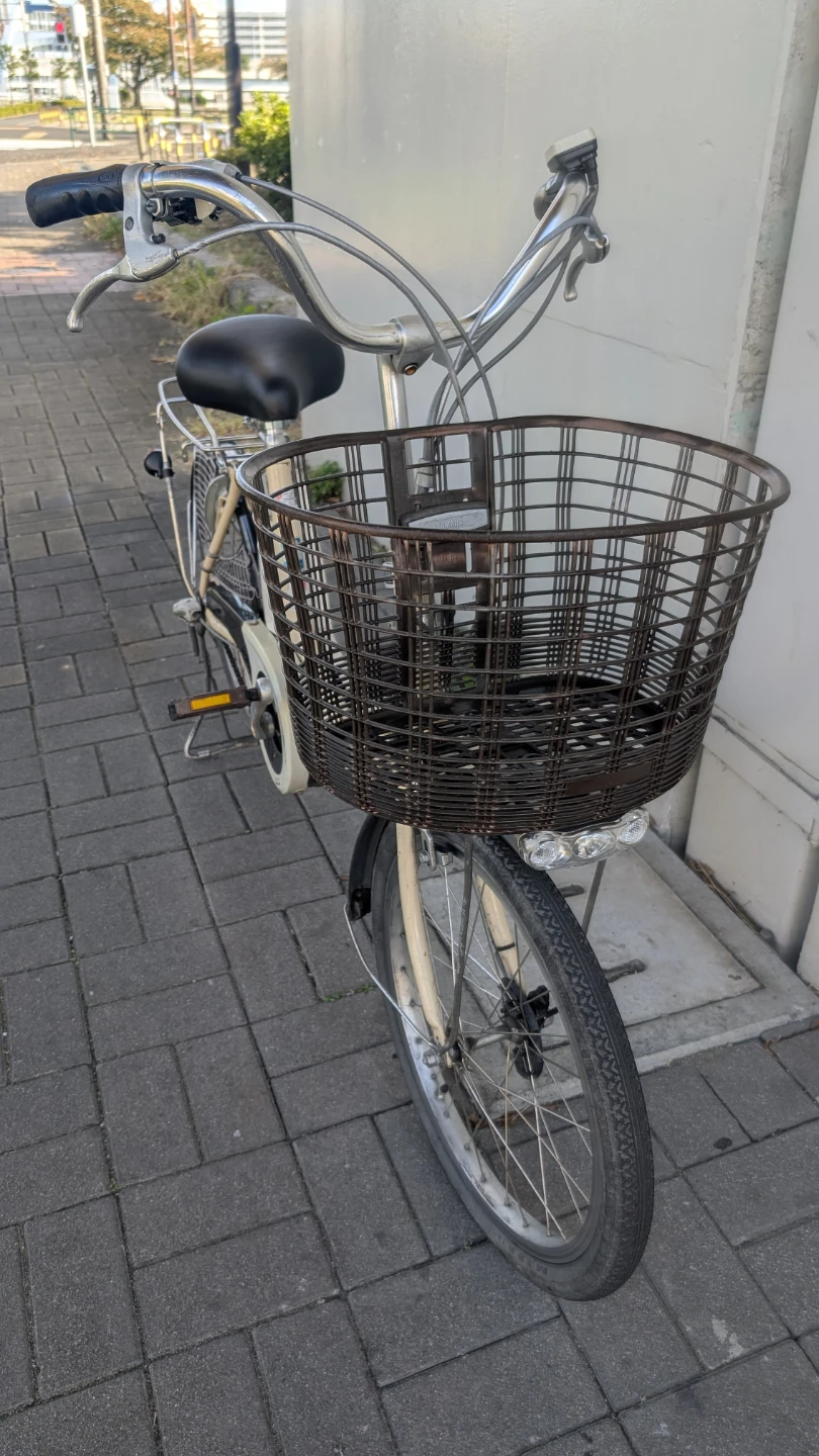 ヤマハ パス コンパクト 前後20インチ 電動アシスト自転車の写真6枚目