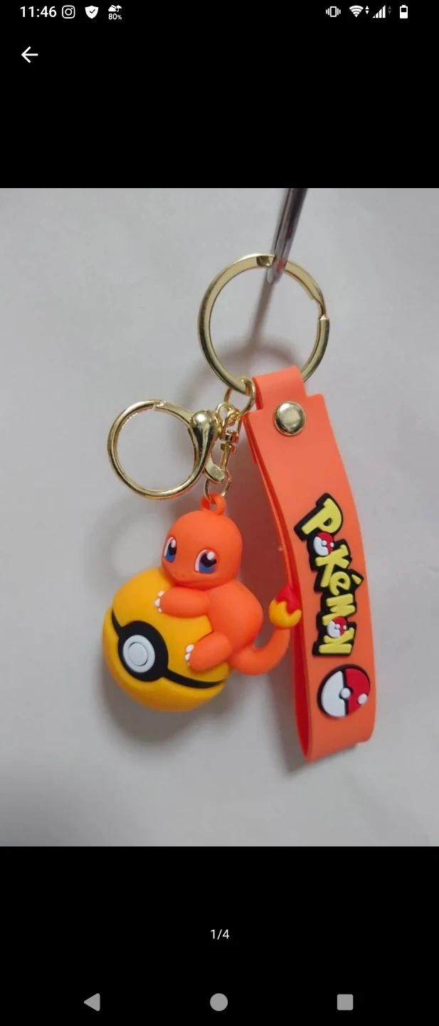 ポケモン ヒトカゲ モンスターボール キーホルダー