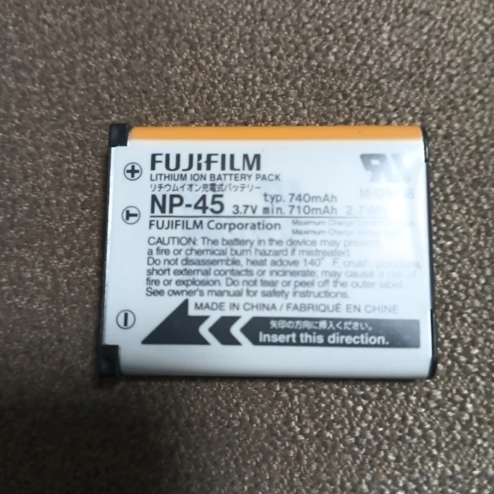 富士フイルム NP-45 バッテリー 4個セットの写真4枚目