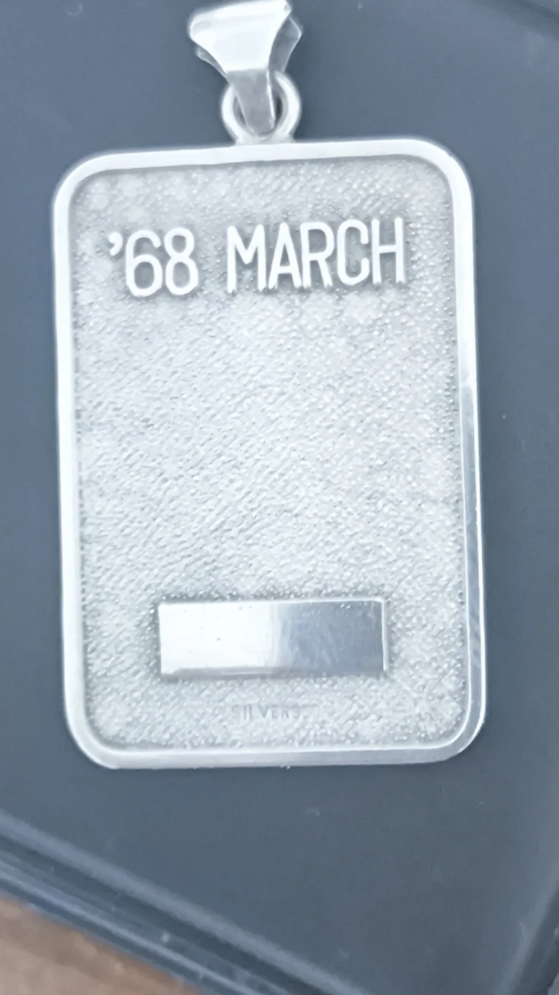 シルバー950 ペンダントトップ ’68 MARCH