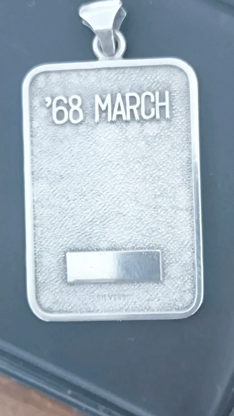 シルバー950 ペンダントトップ ’68 MARCH