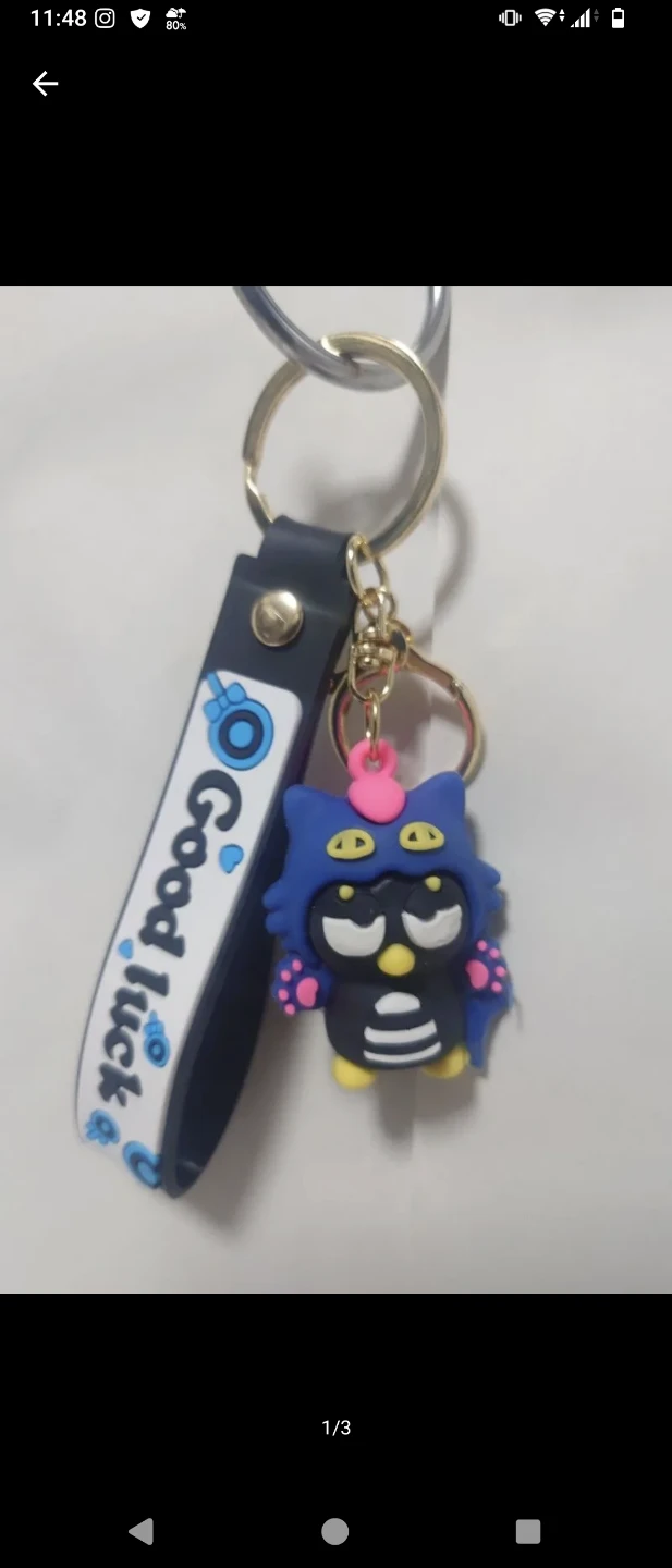 キャラクター キーホルダー Good luck