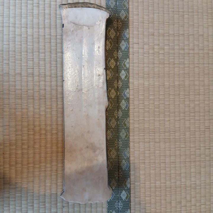 信楽焼長皿B 陶器製 花台 飾り台 足付き