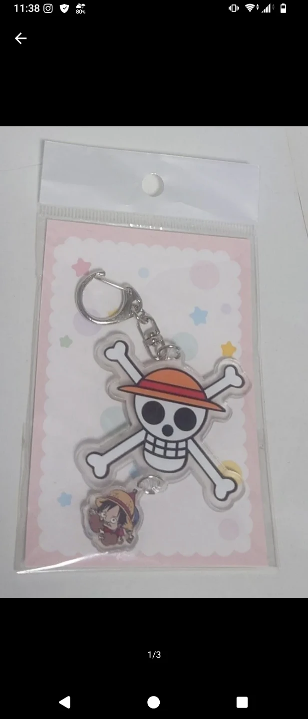 ワンピース ルフィ アクリルキーホルダー
