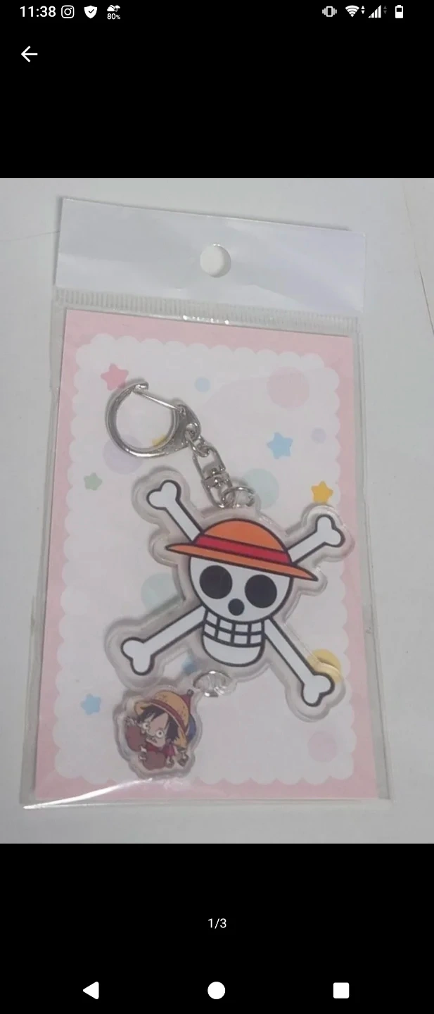 ワンピース ルフィ アクリルキーホルダー