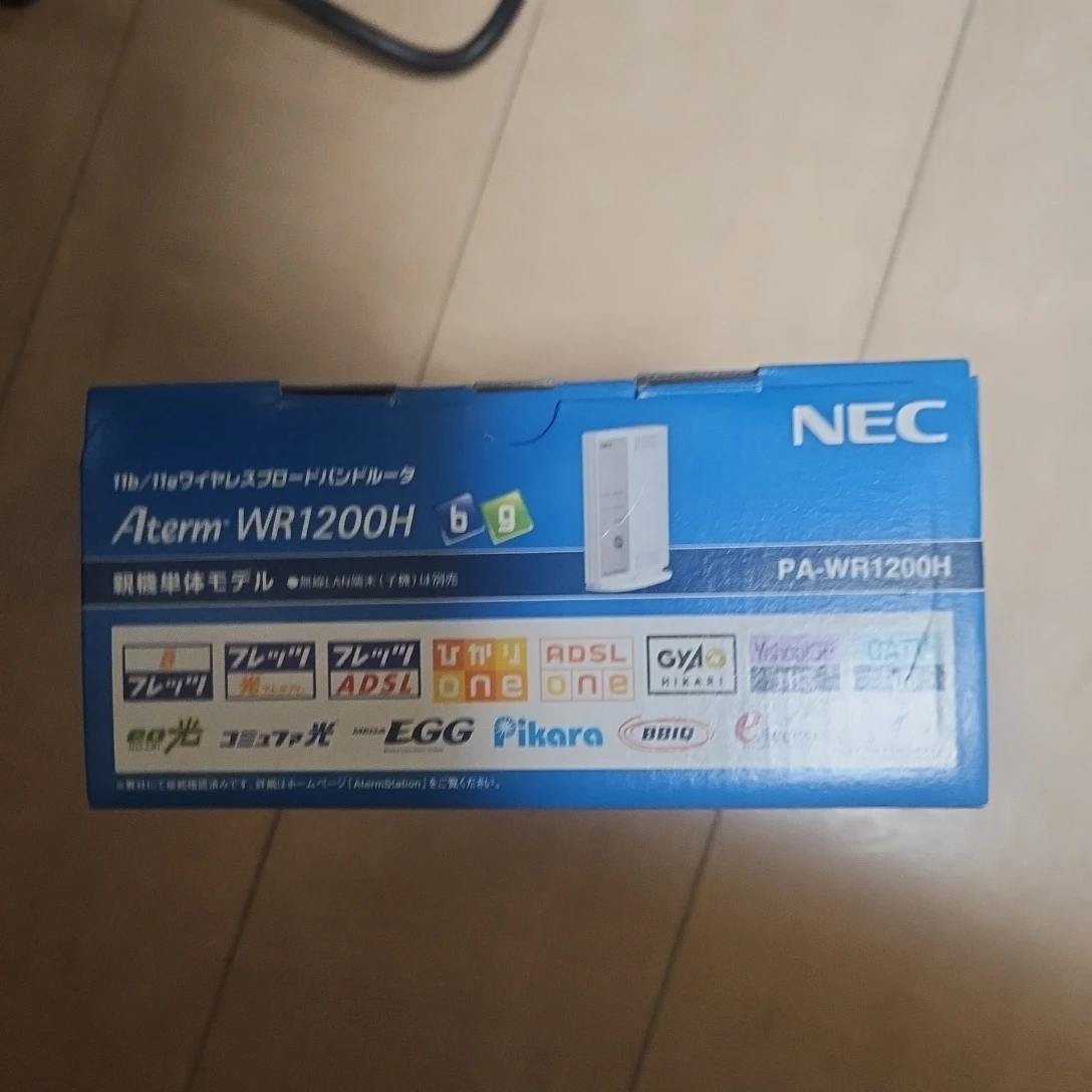 NEC Aterm WR1200H 無線ルータの写真5枚目