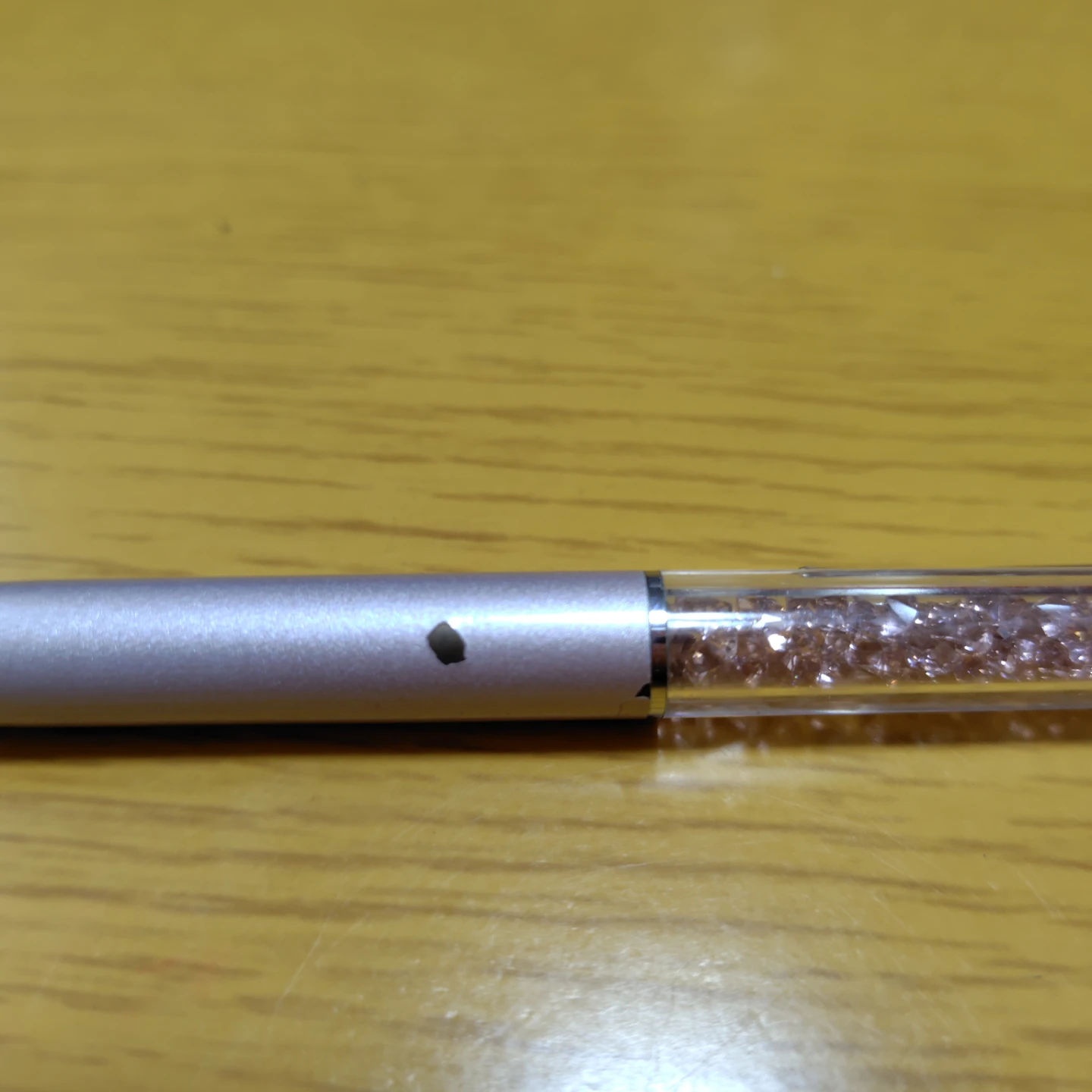 【ジャンク品】スワロフスキー Crystalline ボールペン ピンクの写真2枚目