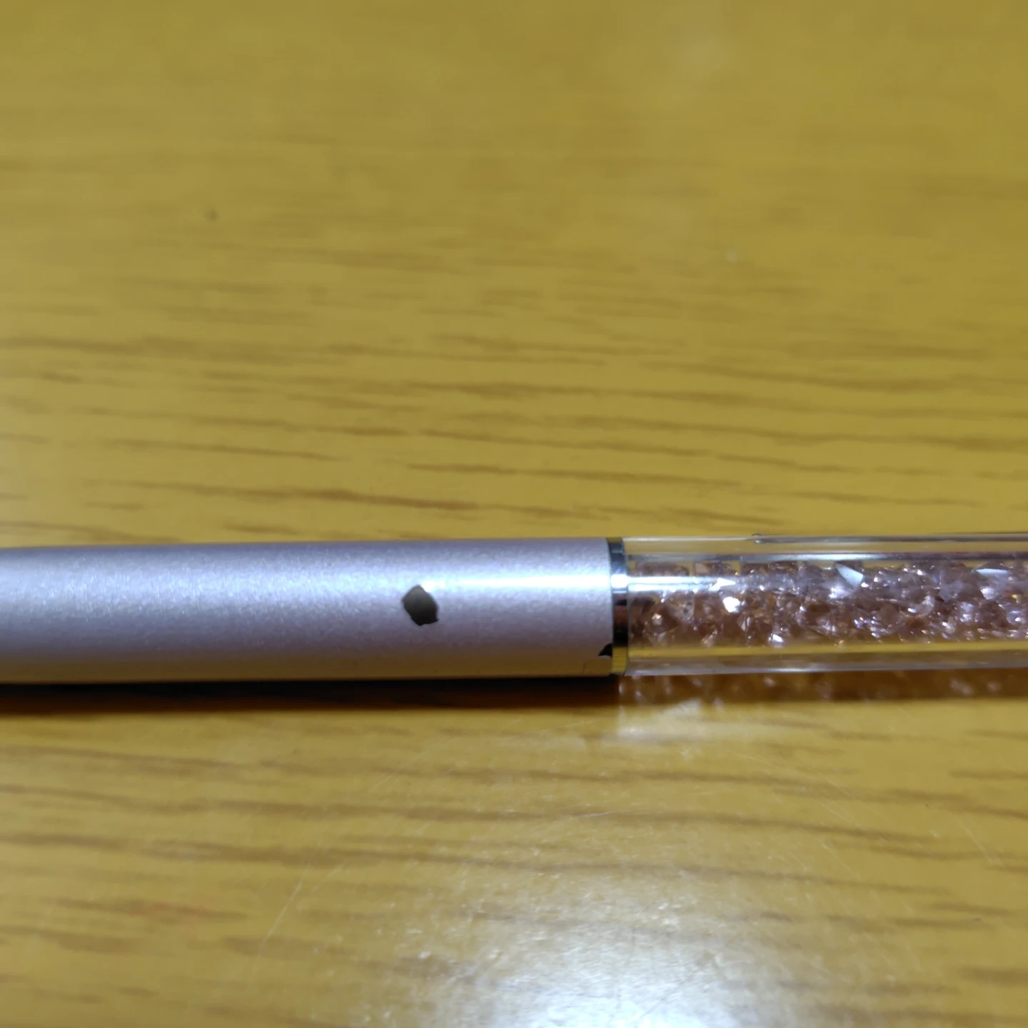 【ジャンク品】スワロフスキー Crystalline ボールペン ピンクの写真2枚目