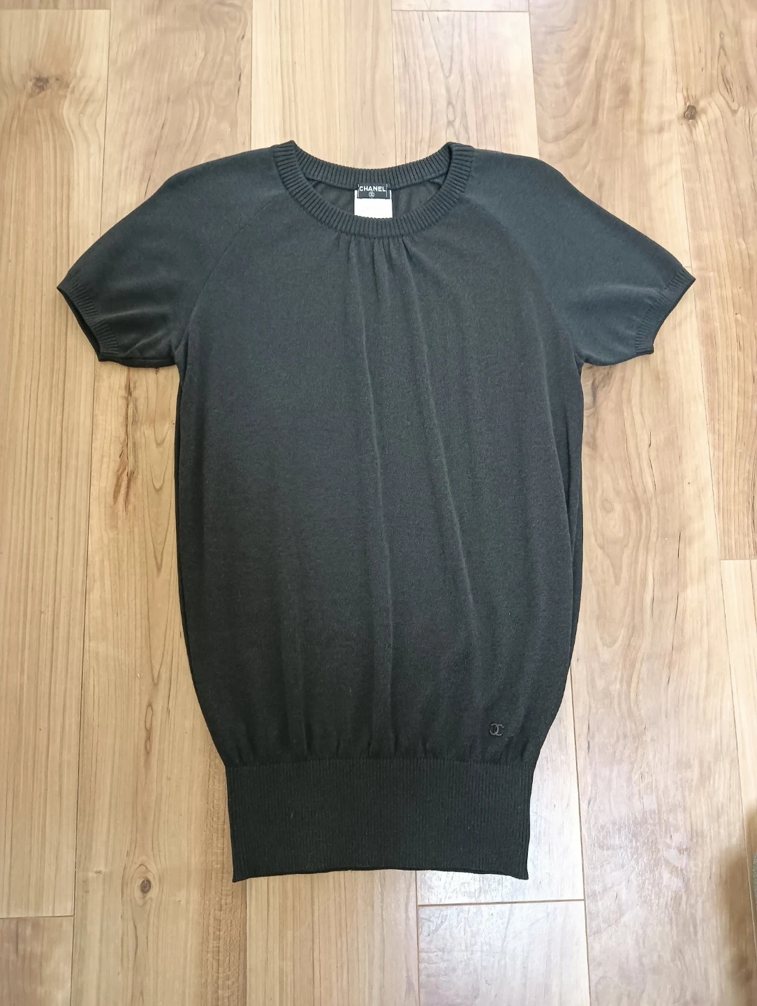 未使用近い美品。CHANEL シャネル ニット ワンピース チュニックの写真10枚目