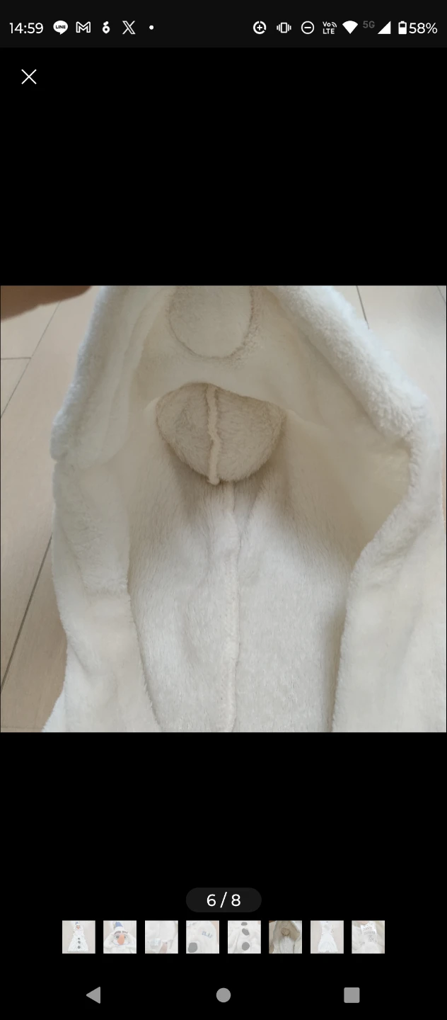 アナ雪　オラフ　コスチューム　ハロウィンコスチューム　オラフ着ぐるみの写真6枚目
