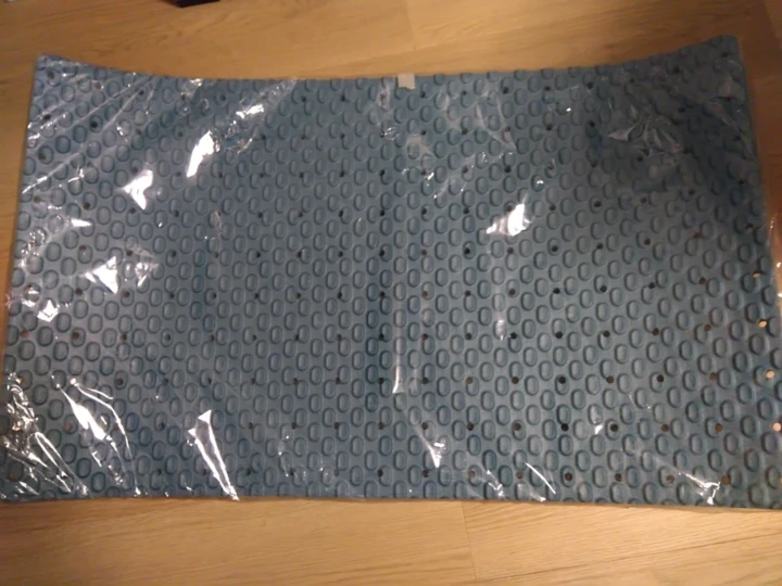 未使用 滑り止めマット バスマット 約101✕60cm ブルー