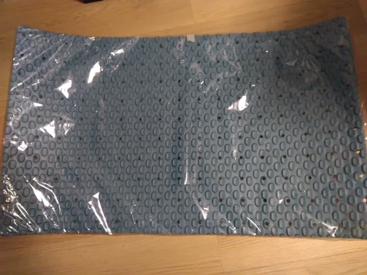 未使用 滑り止めマット バスマット 約101✕60cm ブルー