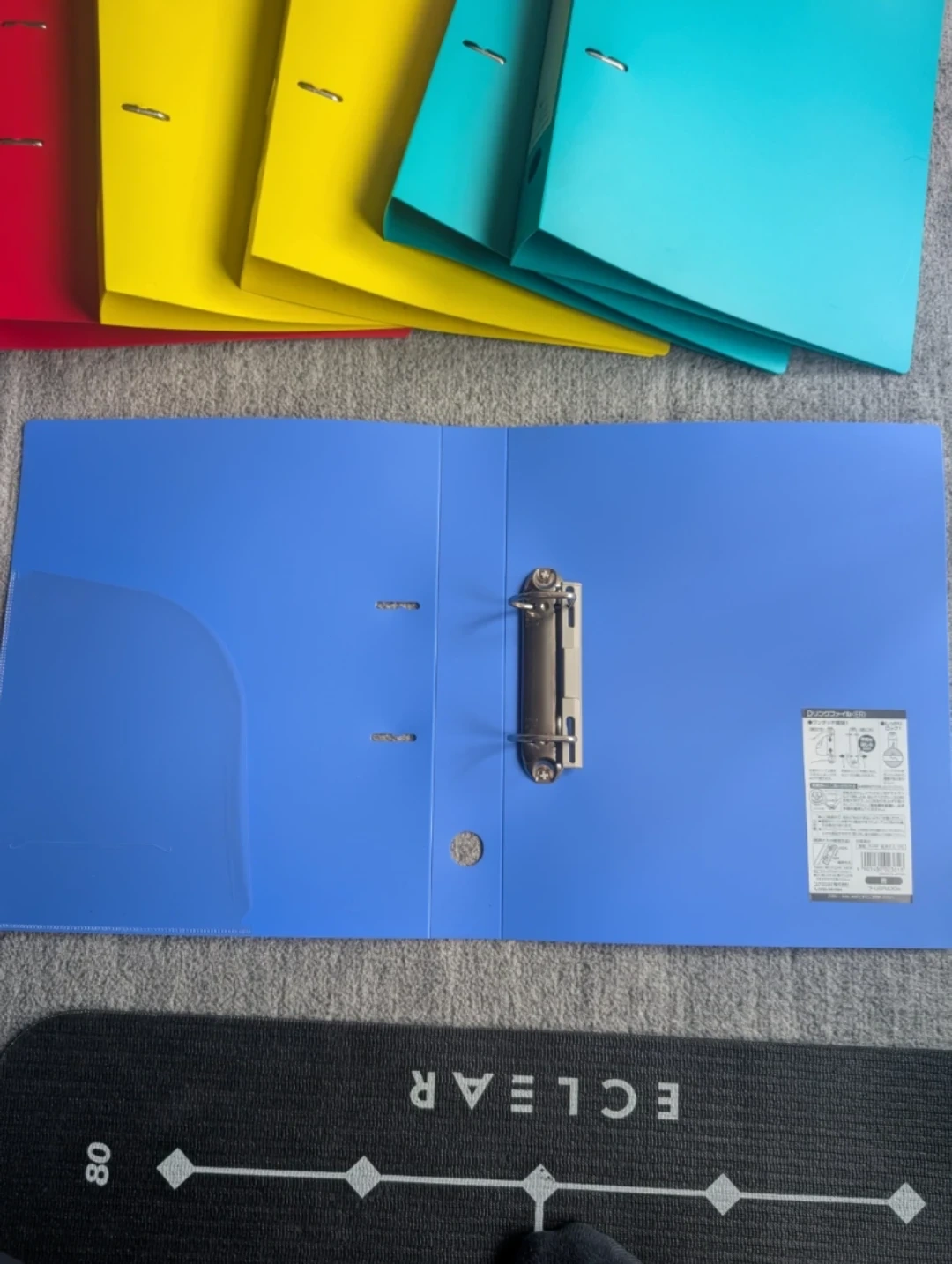 コクヨ Dリングファイル A4 8冊セットの写真2枚目
