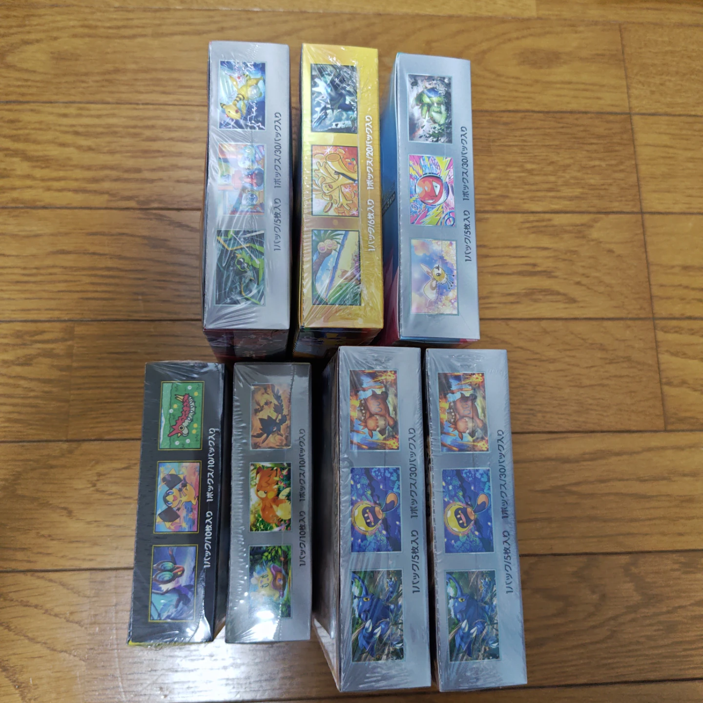 ポケモンカード　シュリンク付　7box まとめ売り ポケカ　30周年の写真3枚目