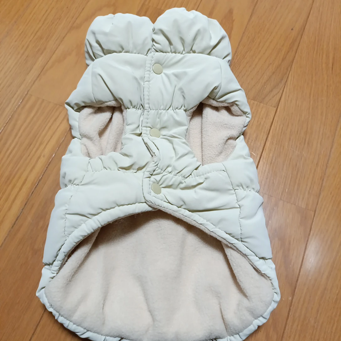 犬用　ダウンベスト　中綿　Мの写真2枚目