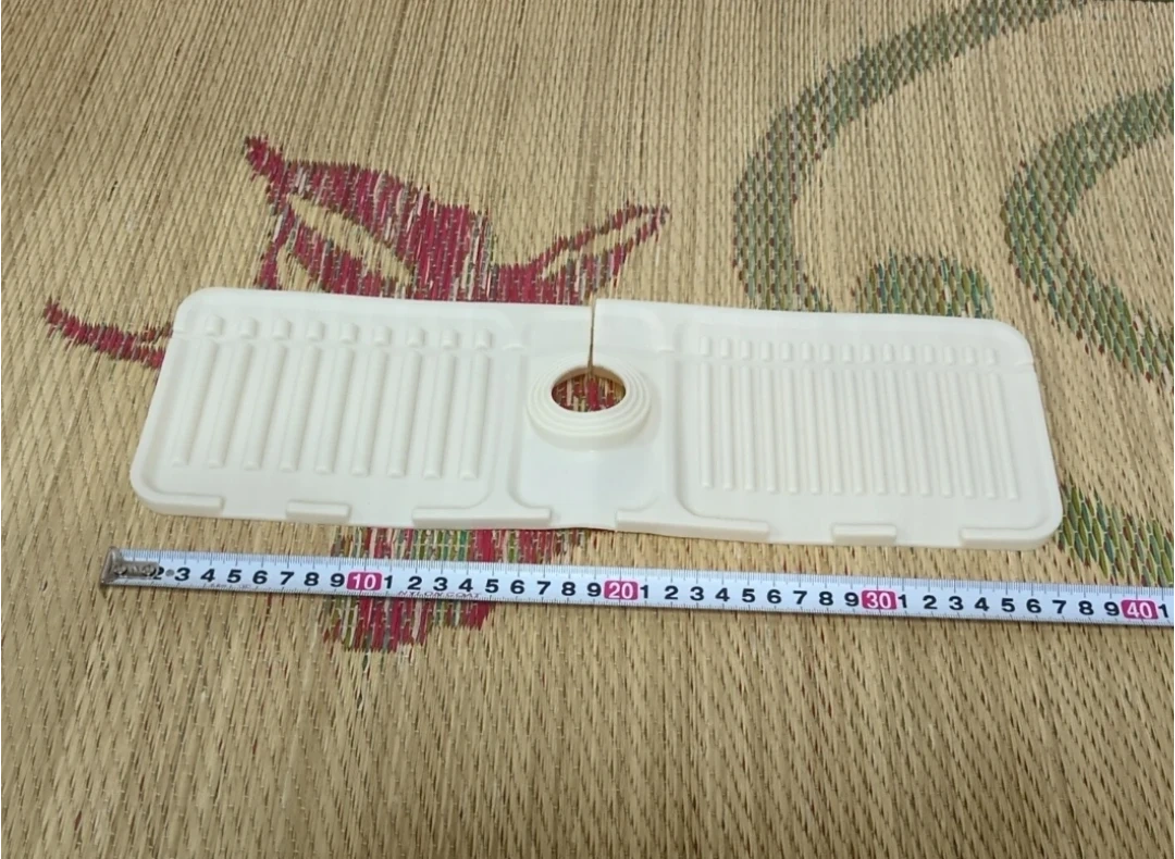 キッチン シンクマット ホワイトの写真2枚目