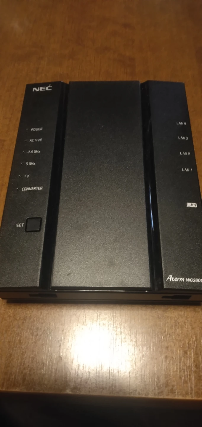 NEC Aterm WG2600HS2 無線ルーターの写真4枚目