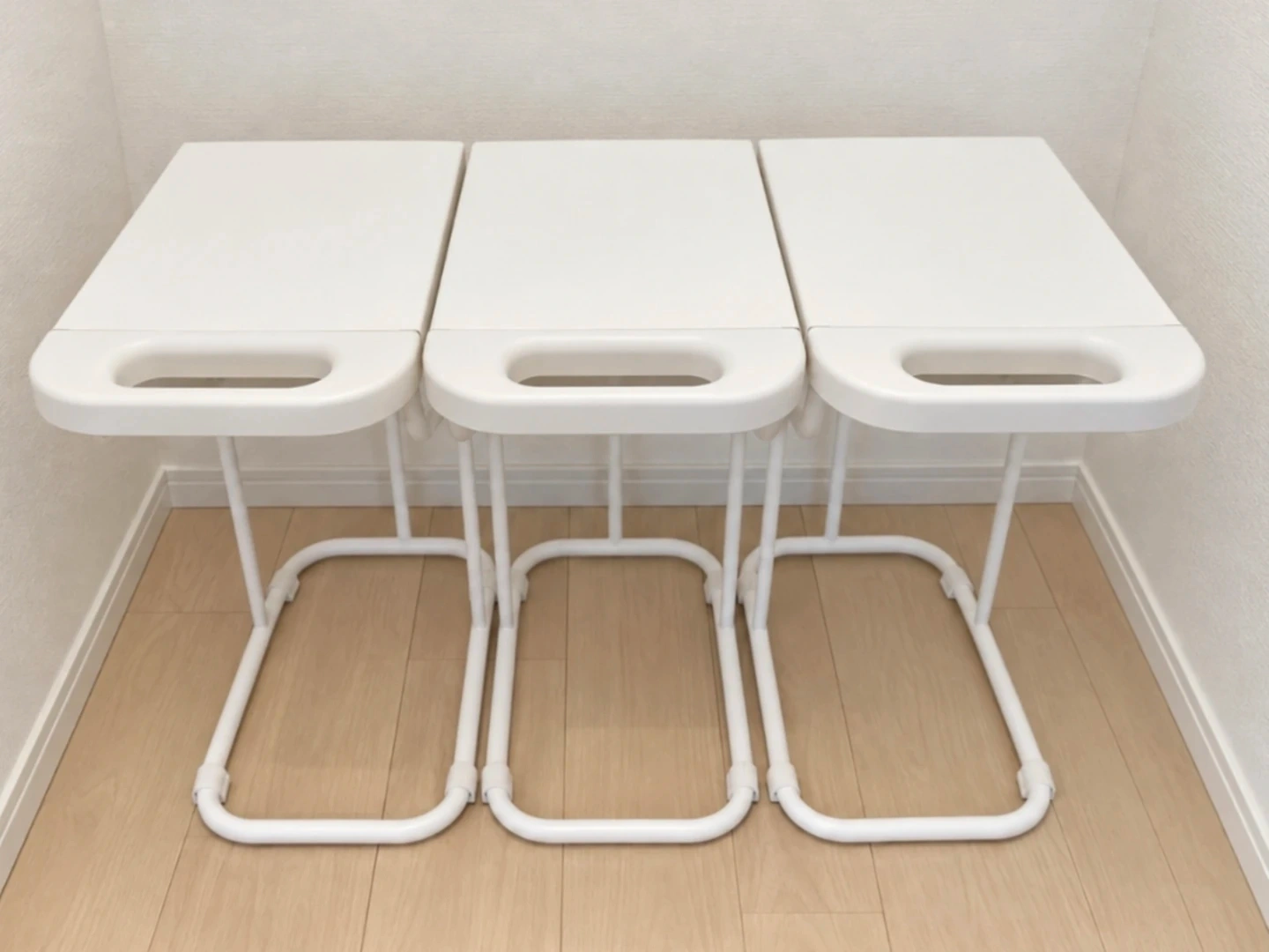 スライド式 ゴミ箱 45L スリム 分別 ゴミ袋ホルダー 3個セット ホワイト