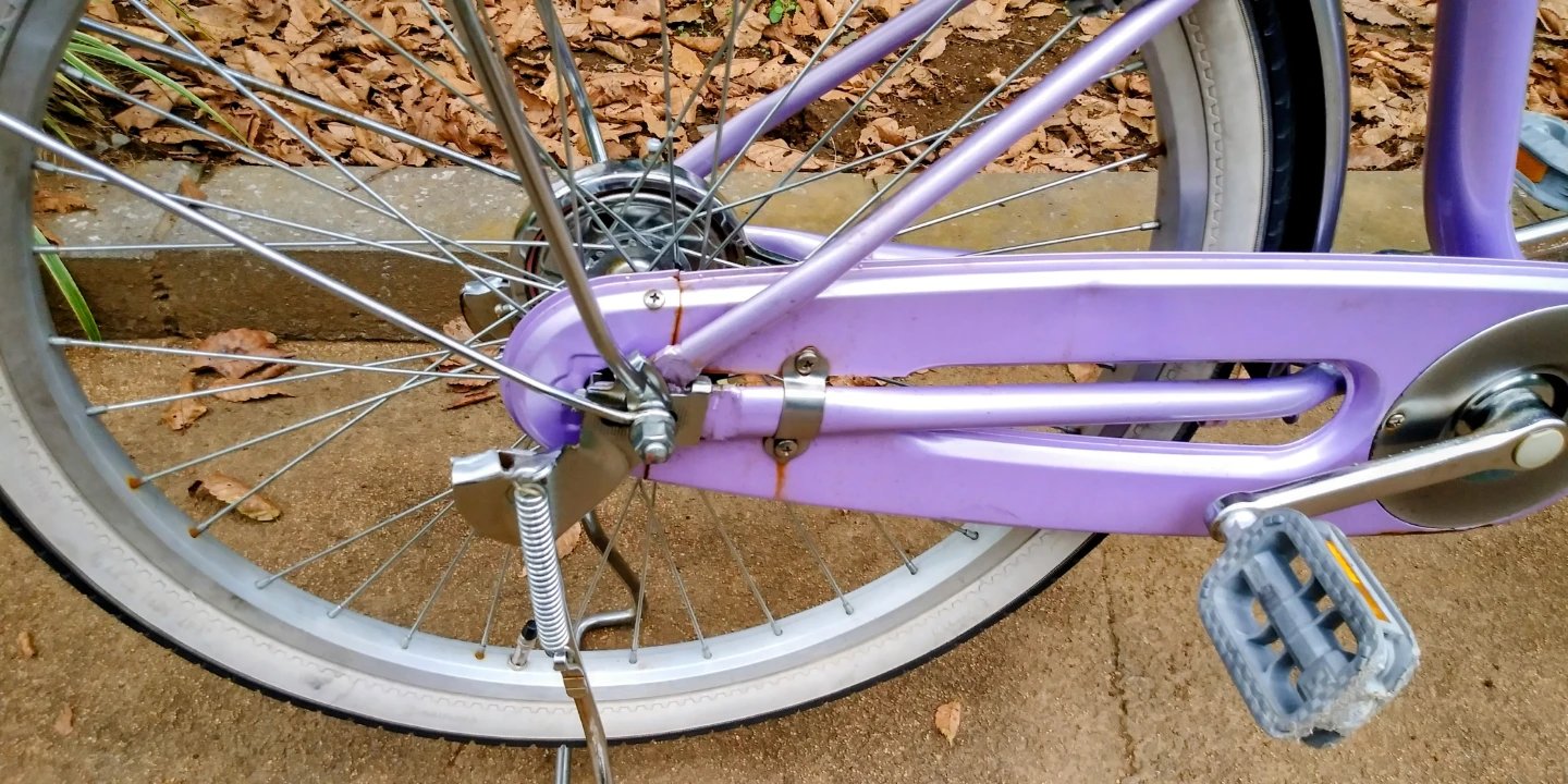自転車前後カゴ付き22インチ配達可能の写真4枚目