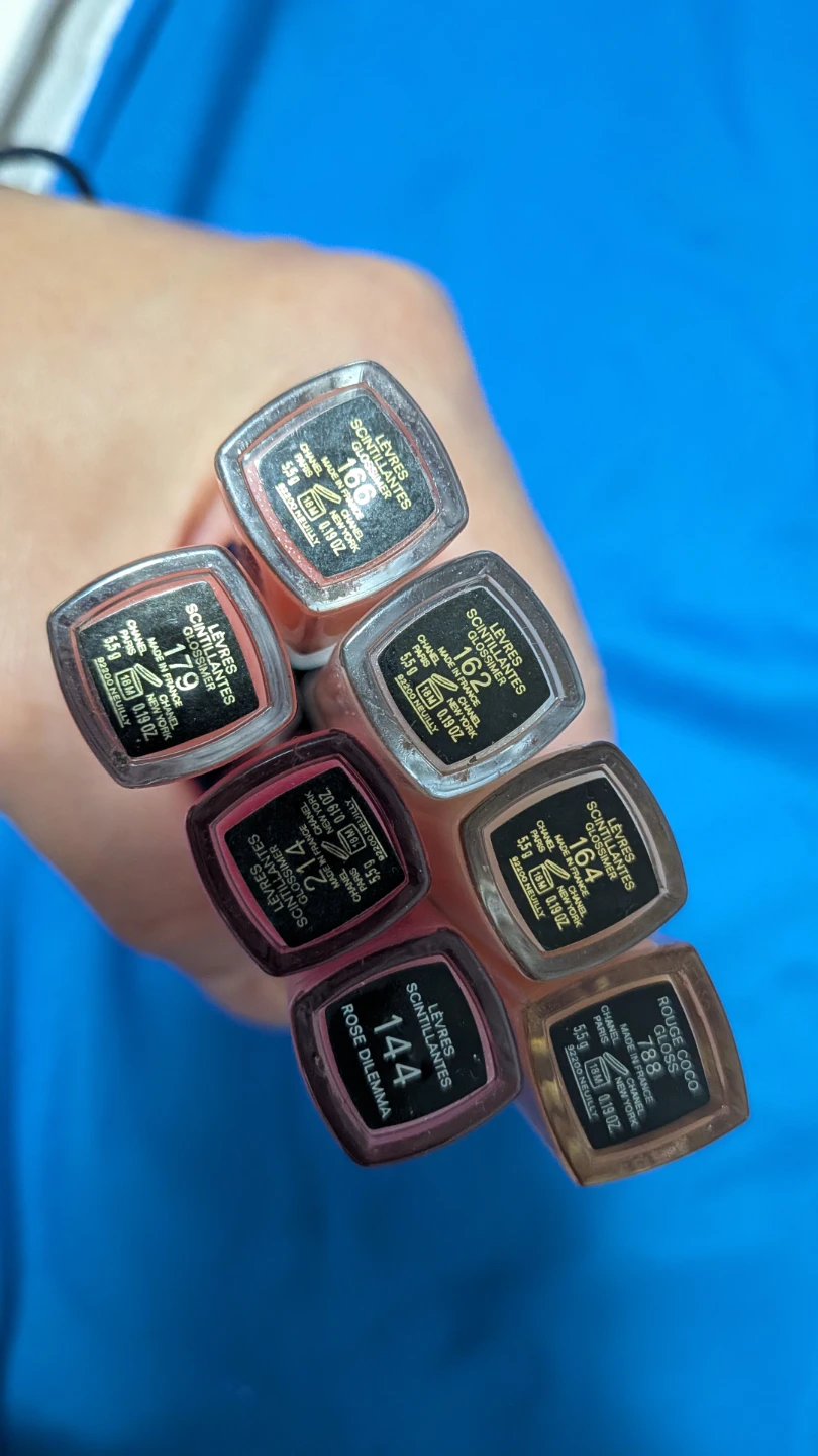 シャネルCHANEL リップグロス 7本セット単品も可の写真2枚目