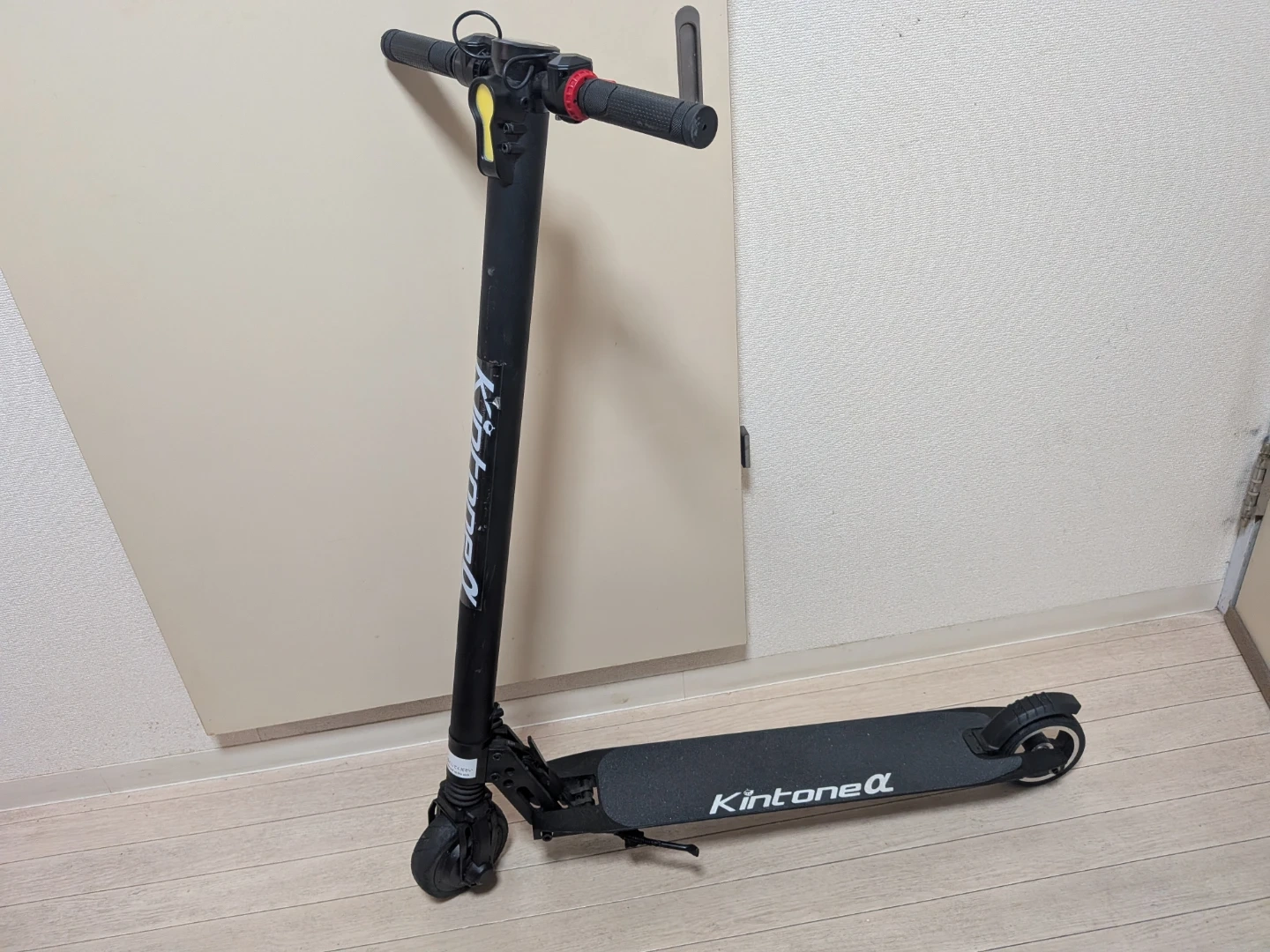 キントーン α 電動キックボード バッテリー交換必要 本体のみ