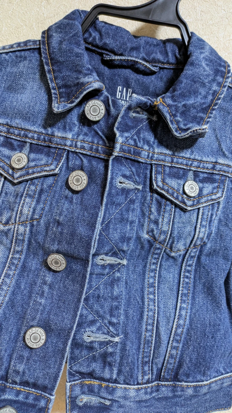 GAP DENIM ギャップ デニムジャケット 18-24monthsの写真3枚目