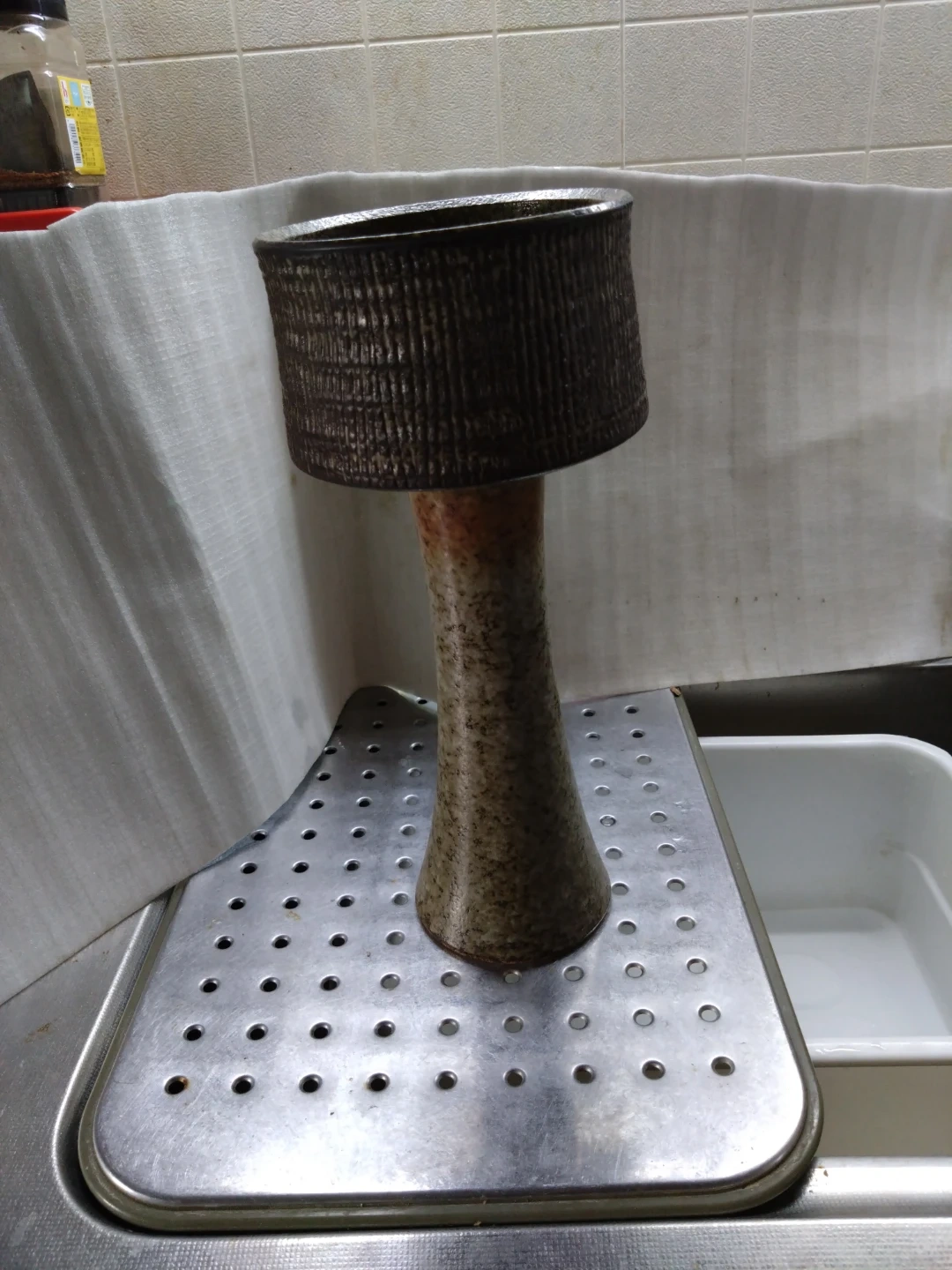花瓶 陶器 一輪挿し 箱付き