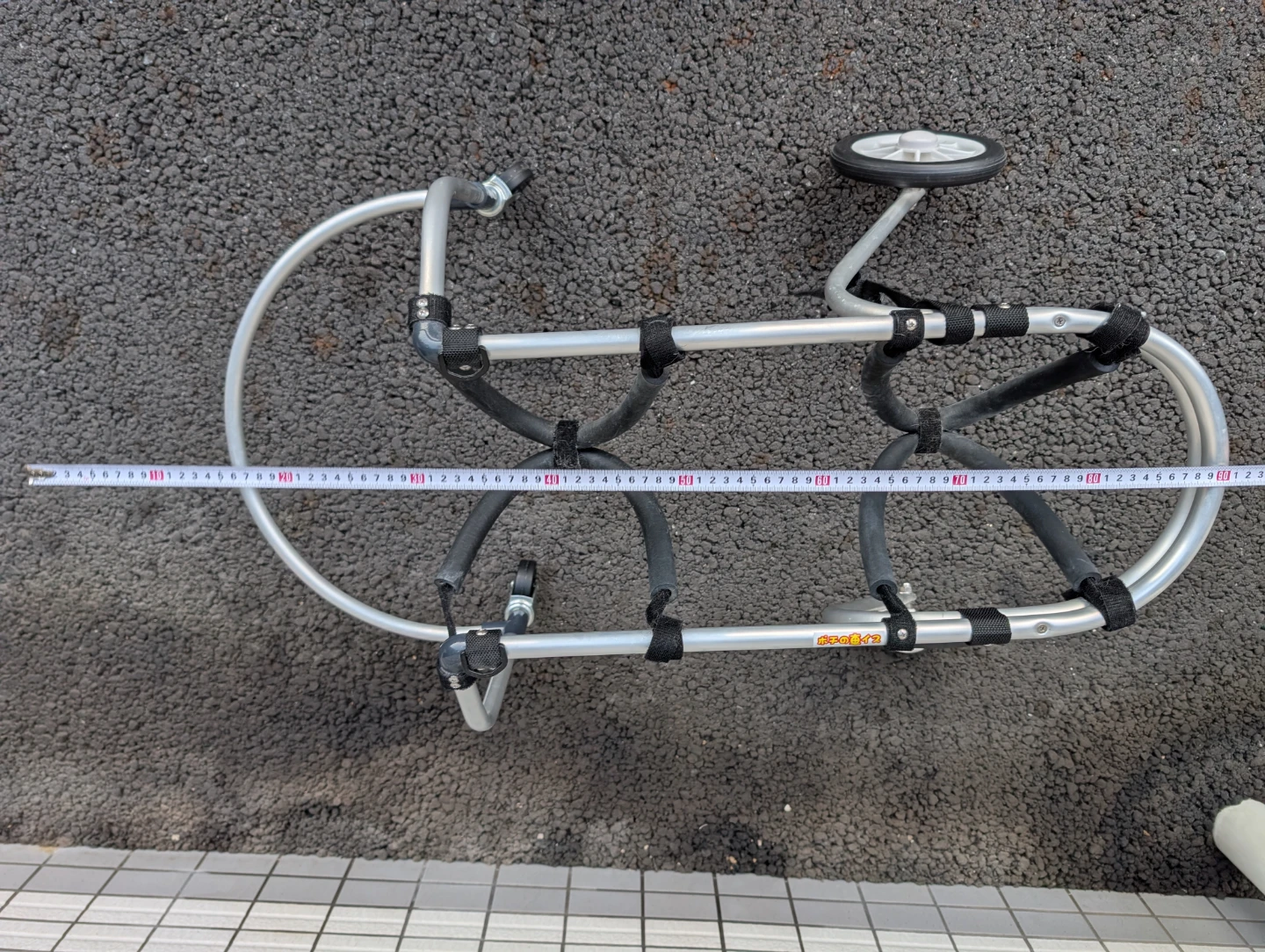 犬　車椅子　ポチの車イスの写真2枚目
