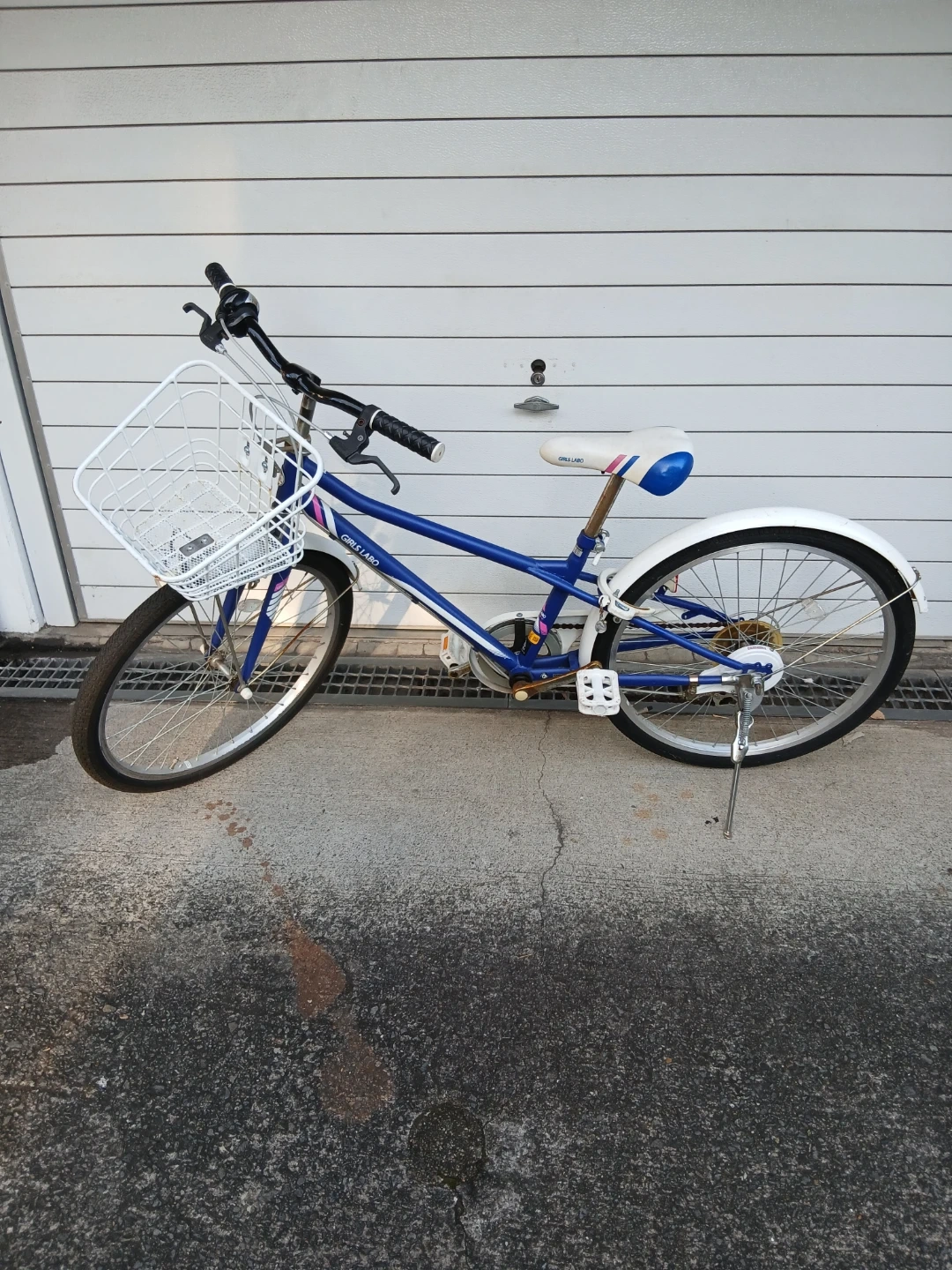 ガールズラボ 自転車 ブルー 子供用24インチ六段変速