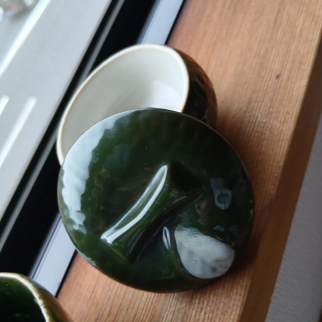 蓋付き 陶器 薬味　珍味　小鉢2個セットの写真4枚目
